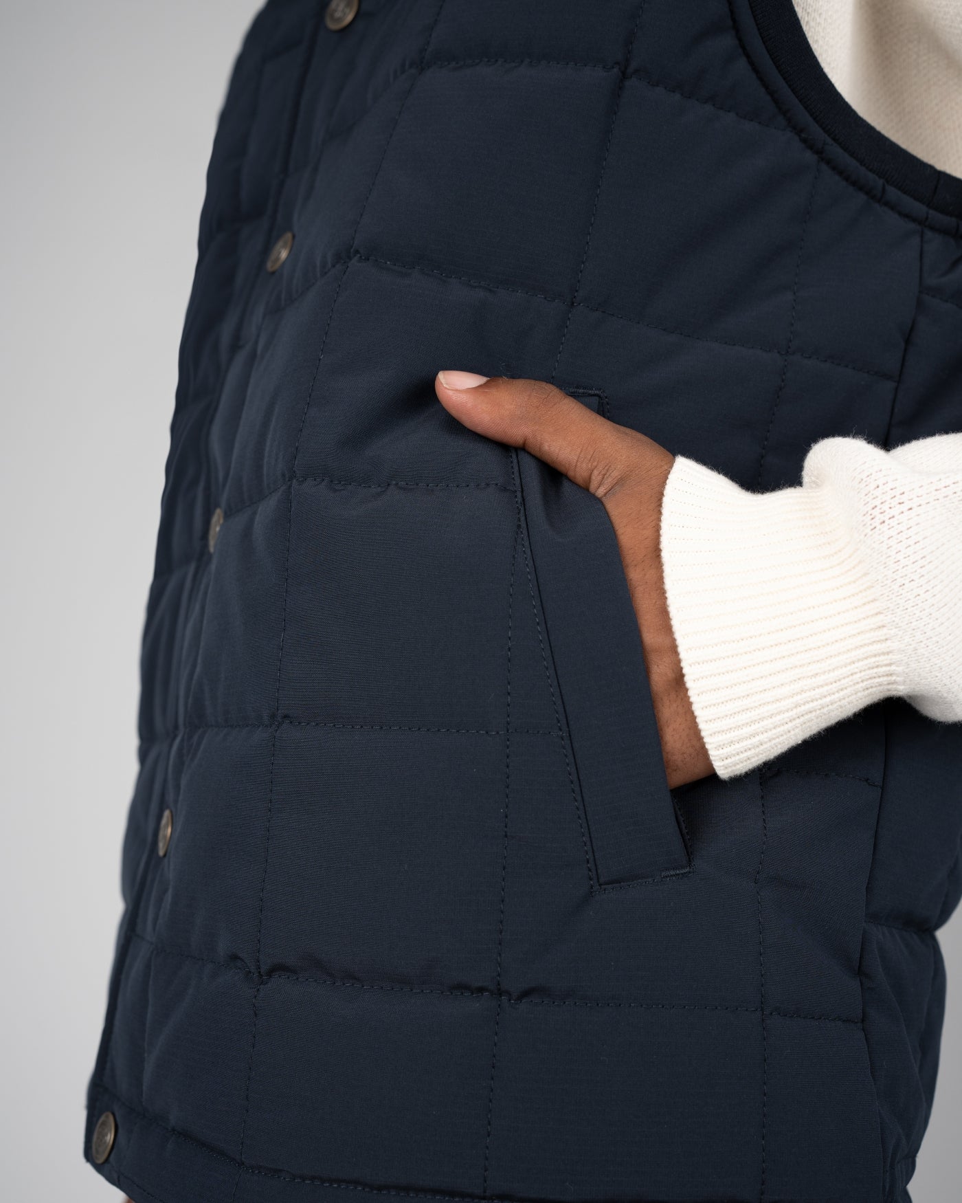 Autumn Field Vest | Dark Blue