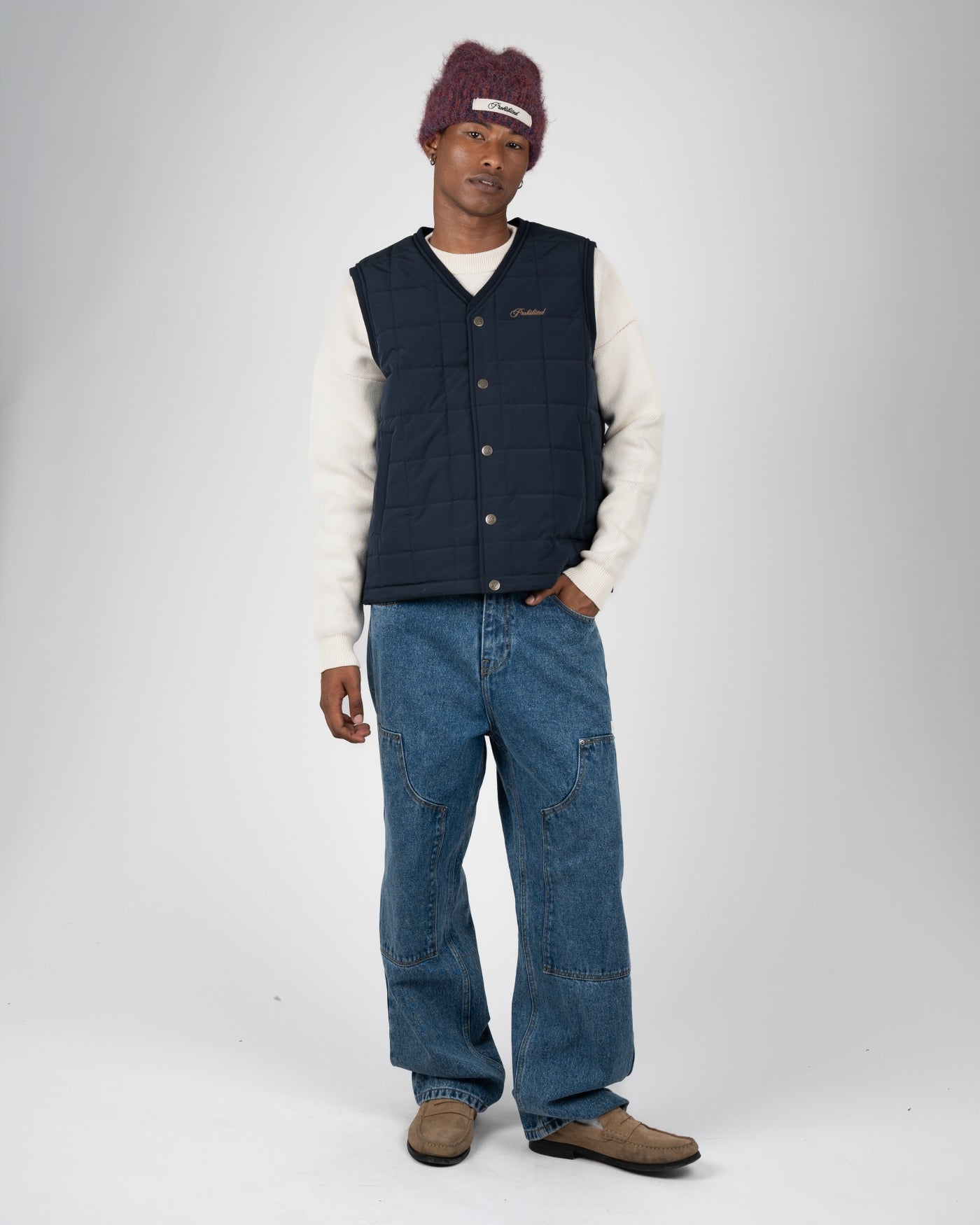 Autumn Field Vest | Dark Blue