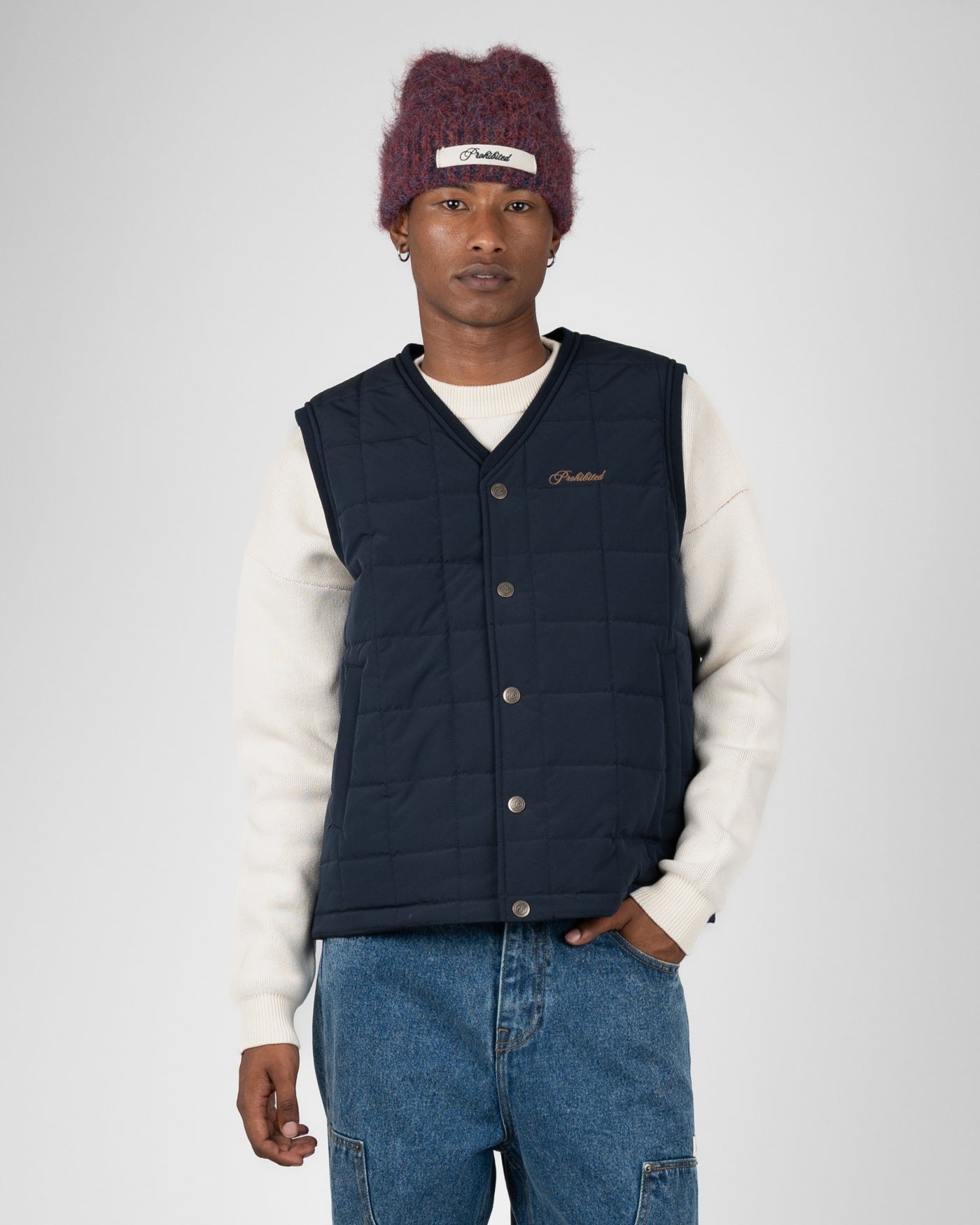 Autumn Field Vest | Dark Blue