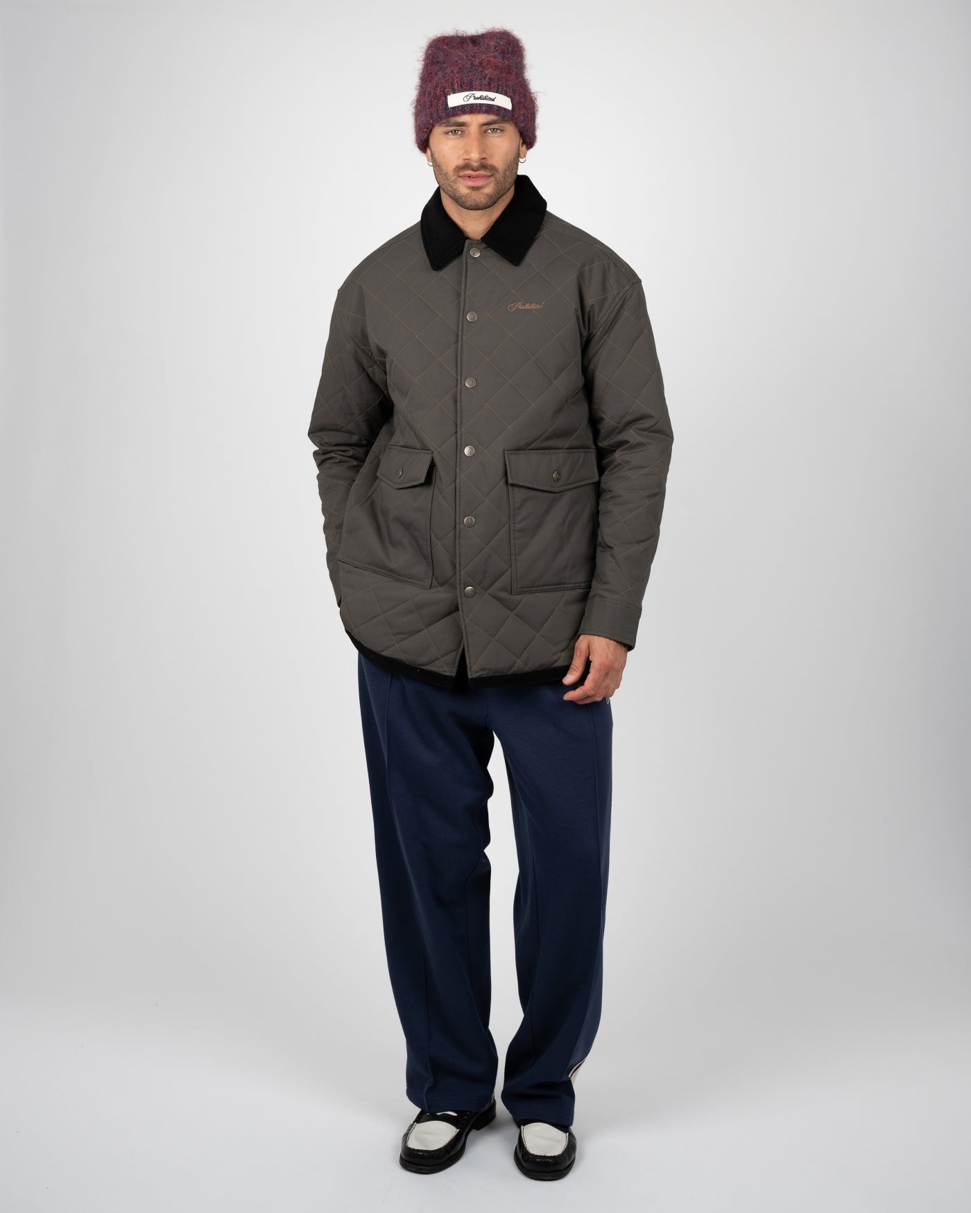 Autumn Field Quilted Jacket | Dark Green