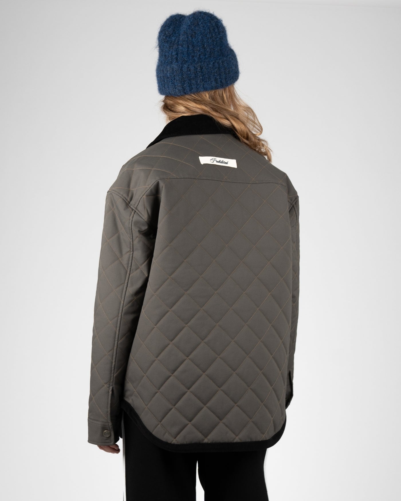 Autumn Field Quilted Jacket | Dark Green