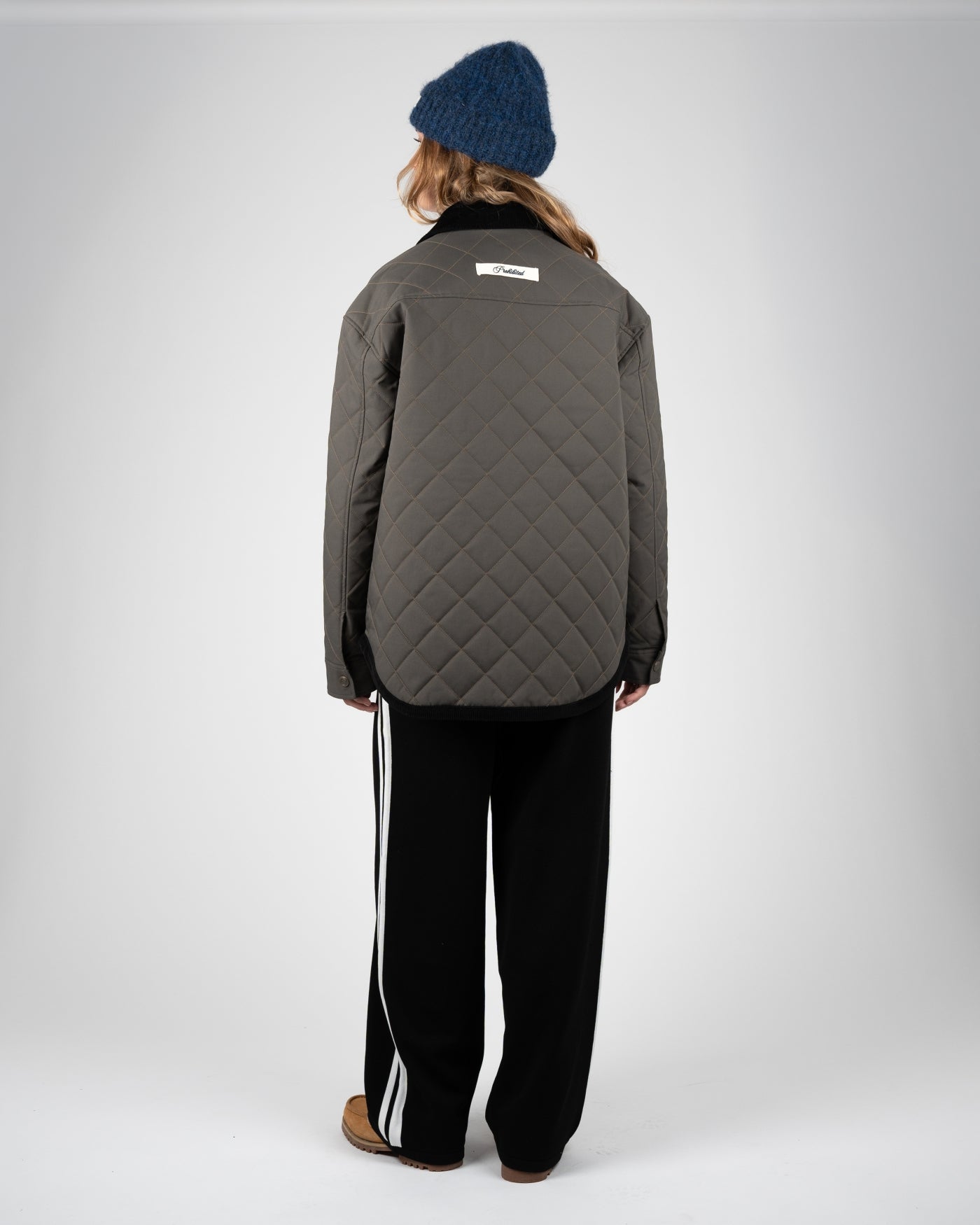 Autumn Field Quilted Jacket | Dark Green