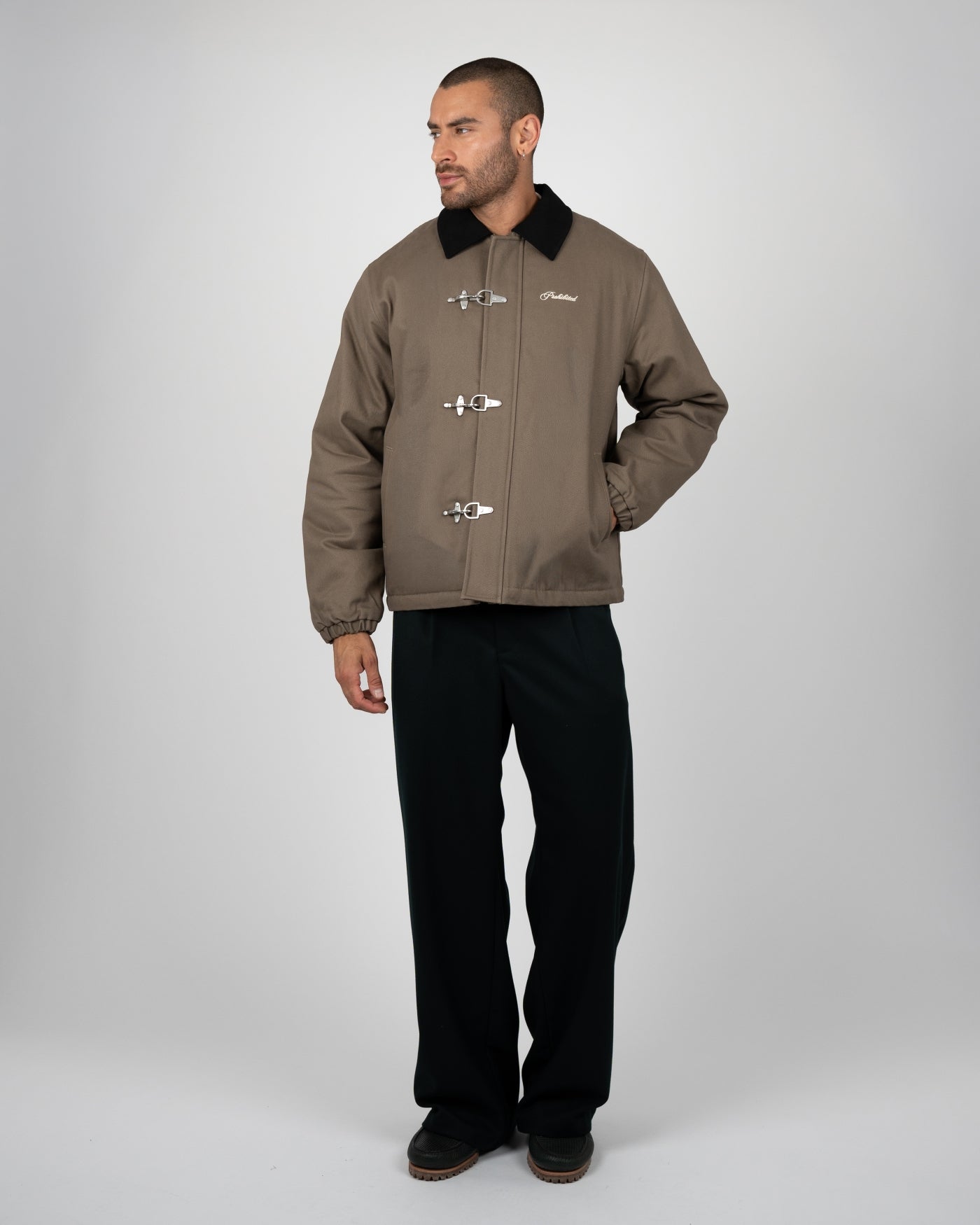 Back In The Days Jacket | Ash Green