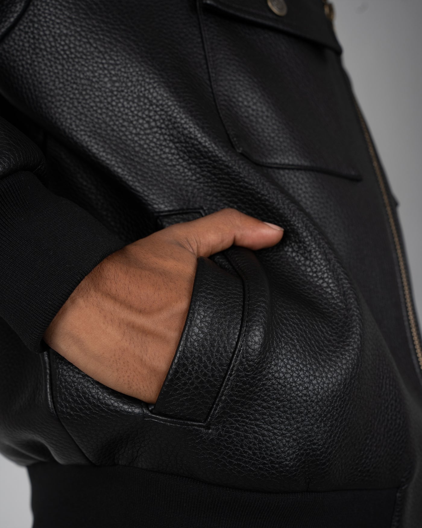 Retro Field Jacket | Black