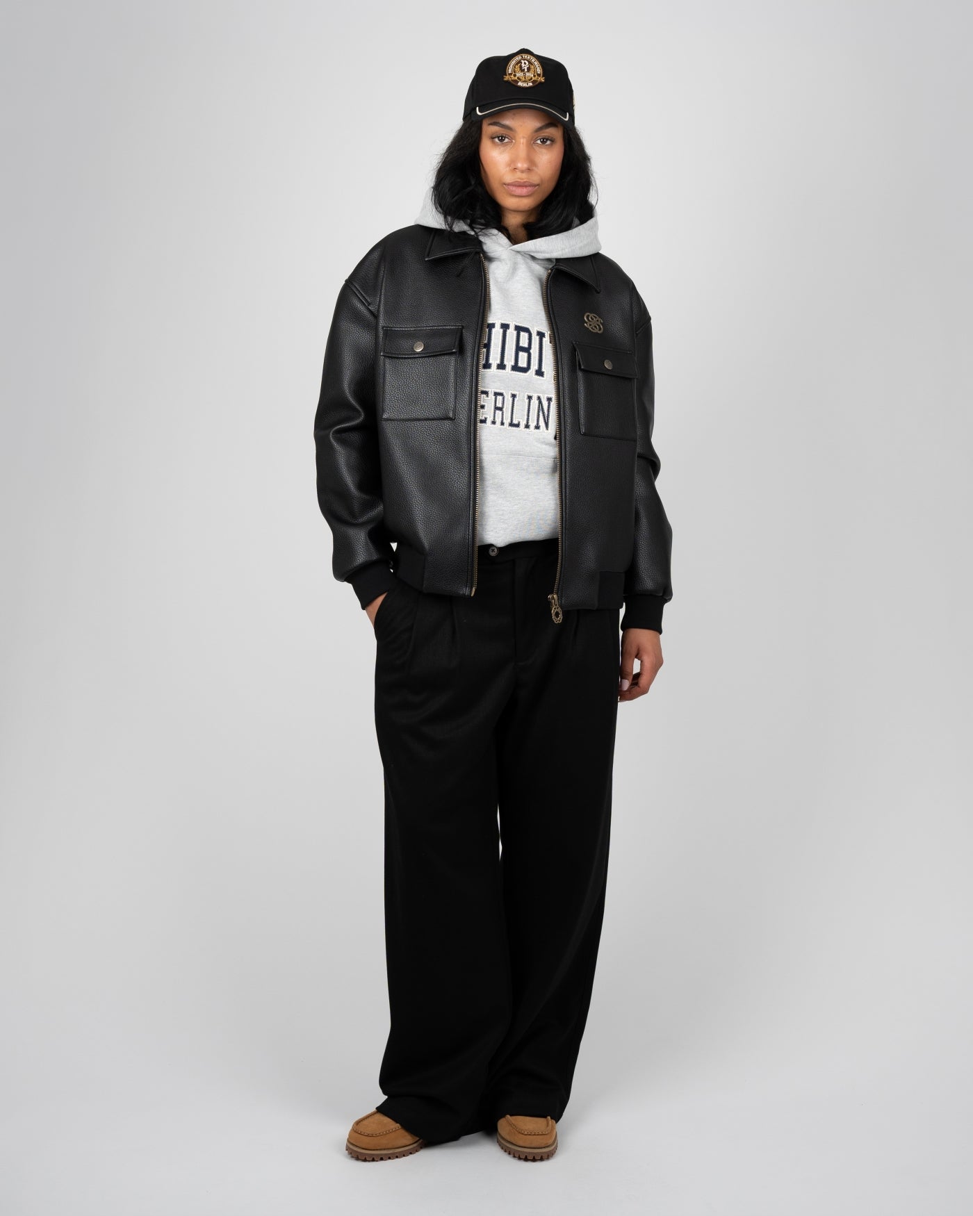 Retro Field Jacket | Black