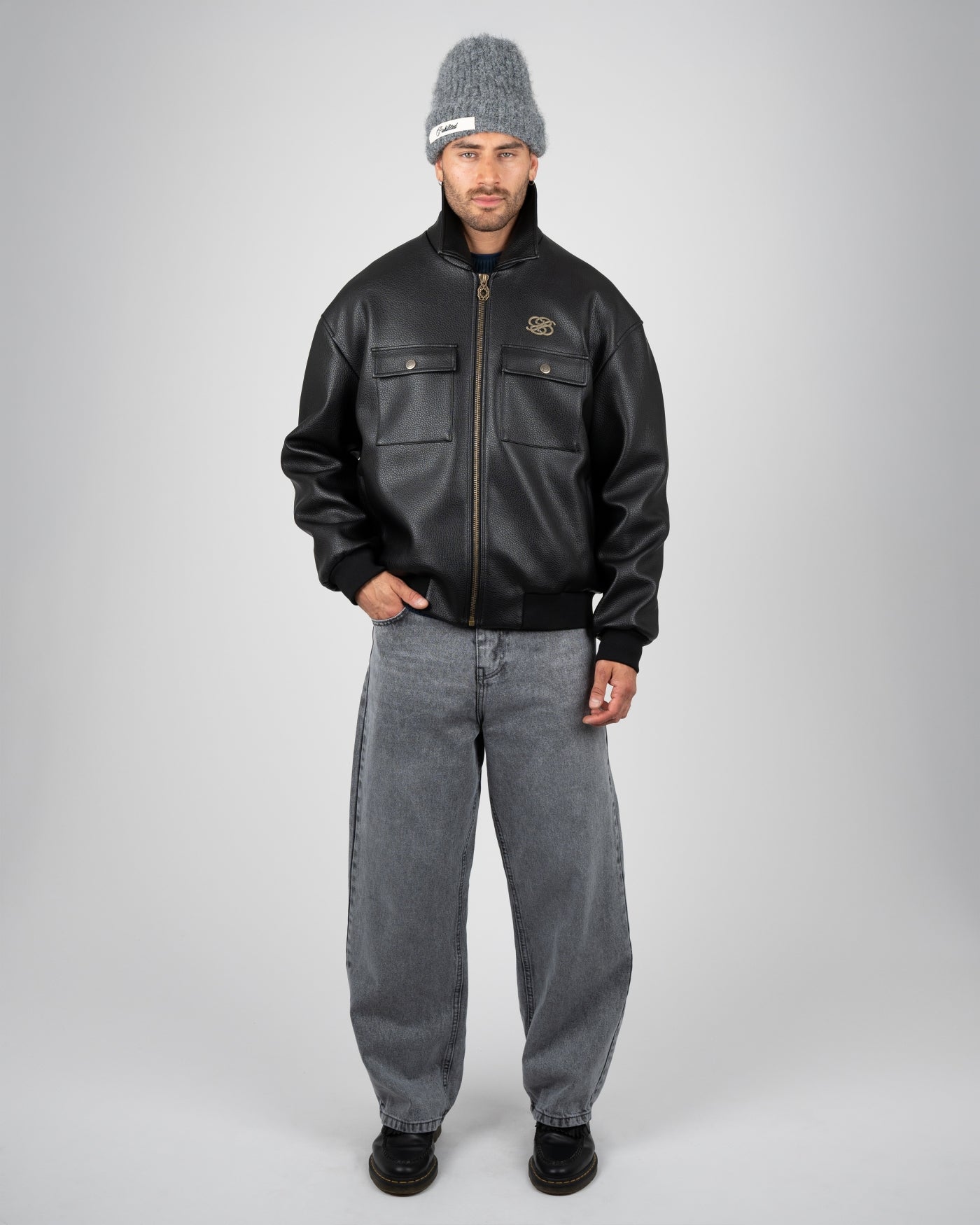 Retro Field Jacket | Black
