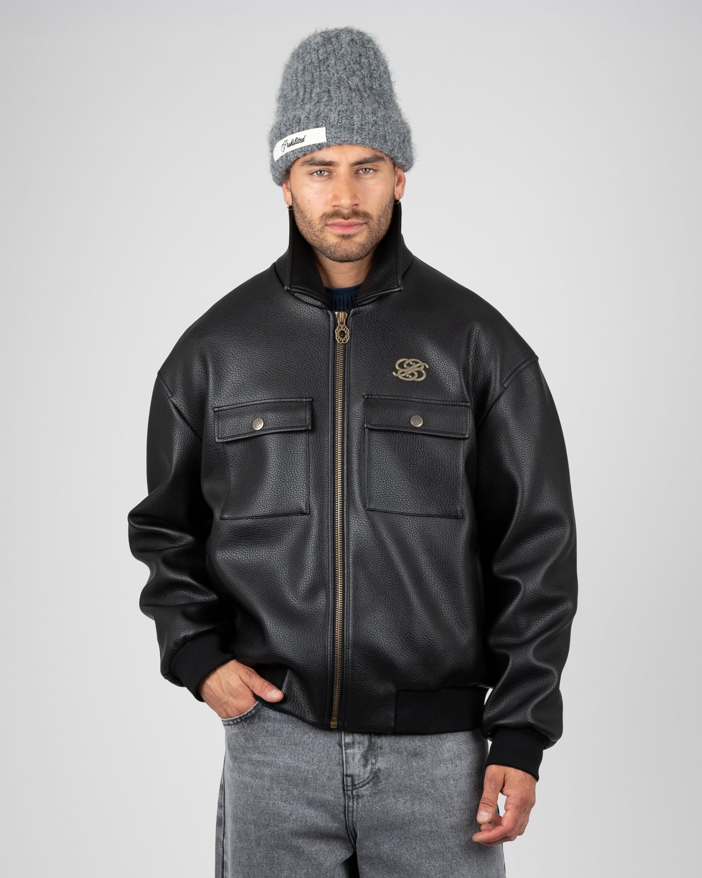 Retro Field Jacket | Black