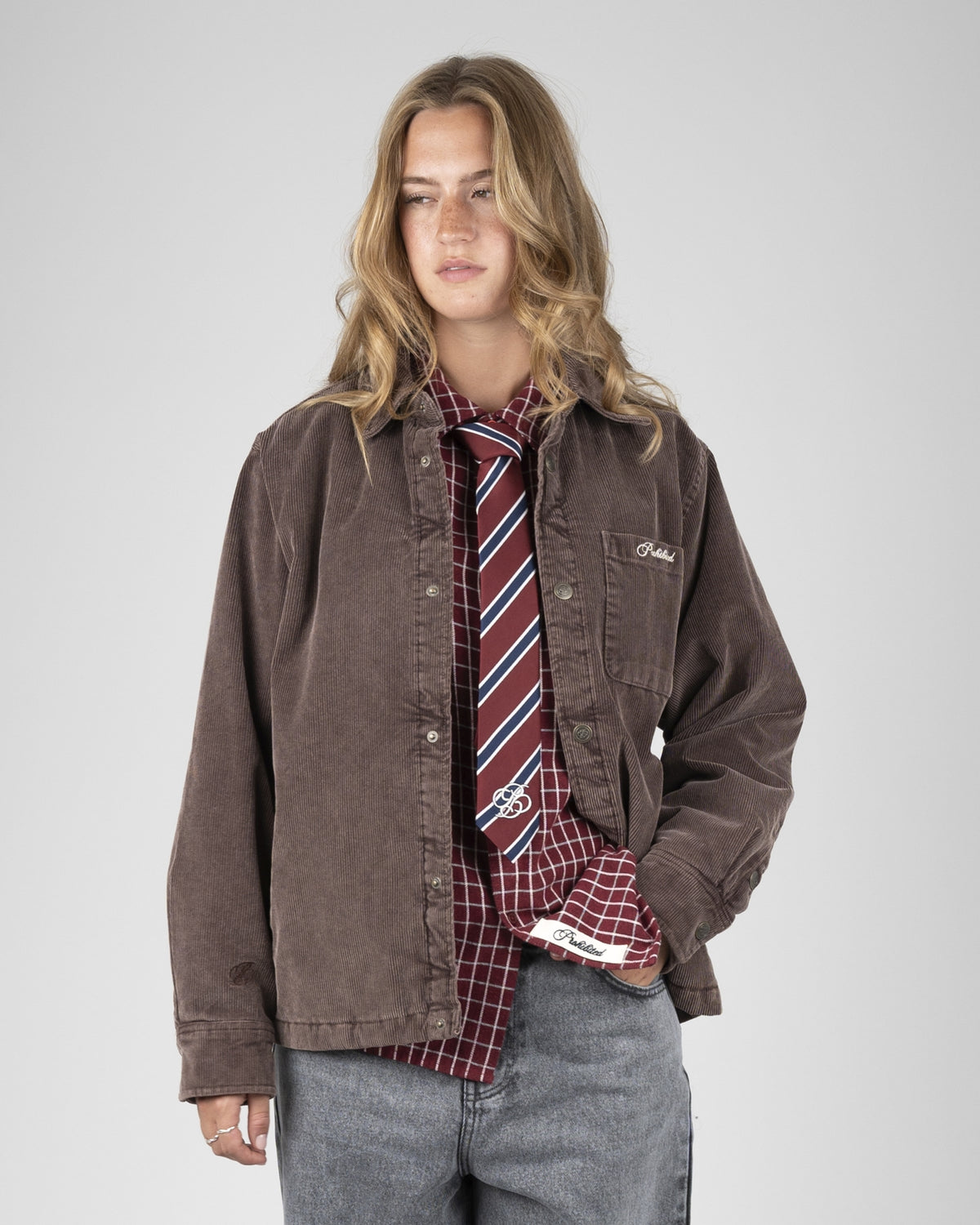 Old Campus Overshirt | Washed Red