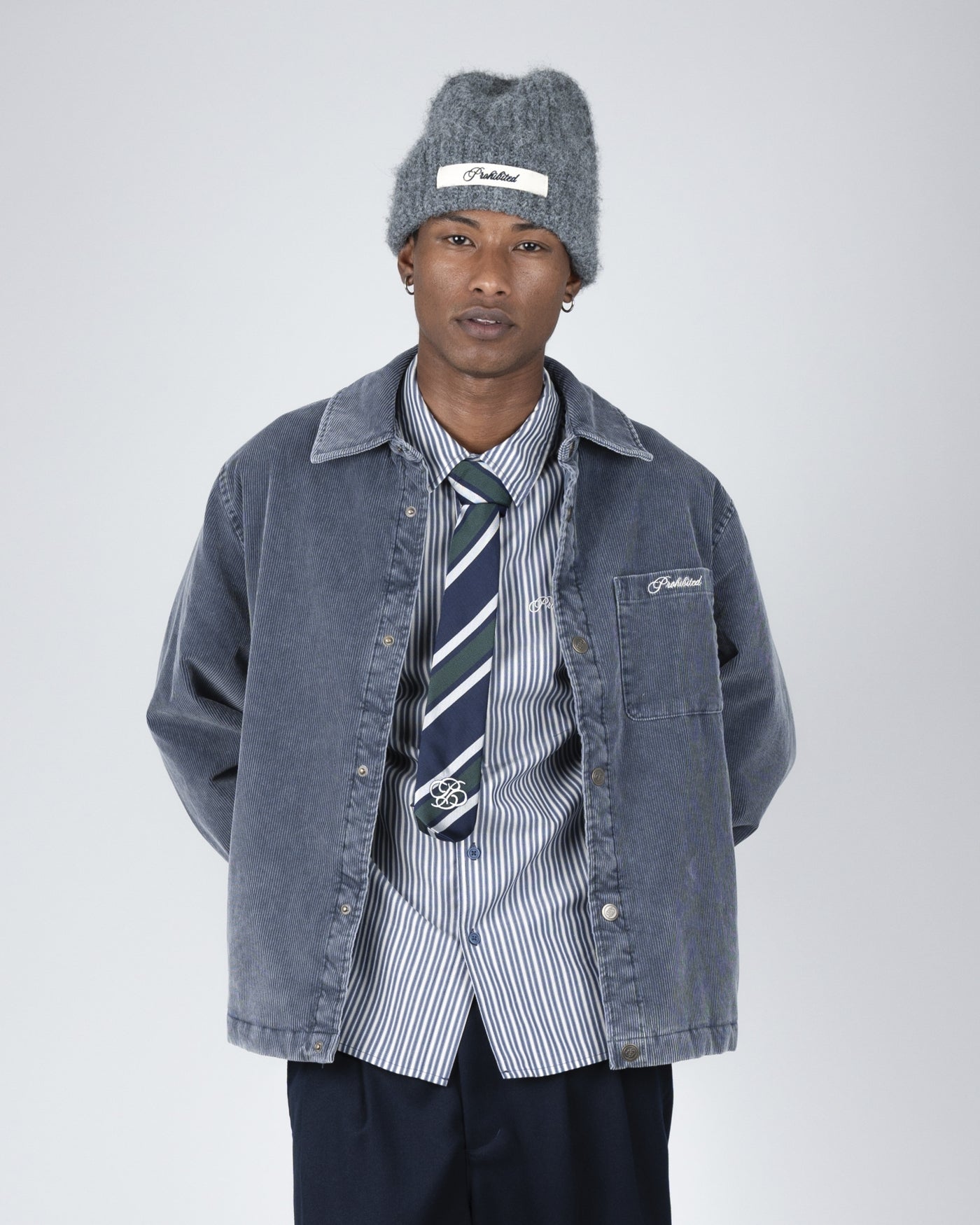 Old Campus Overshirt | Washed Grey