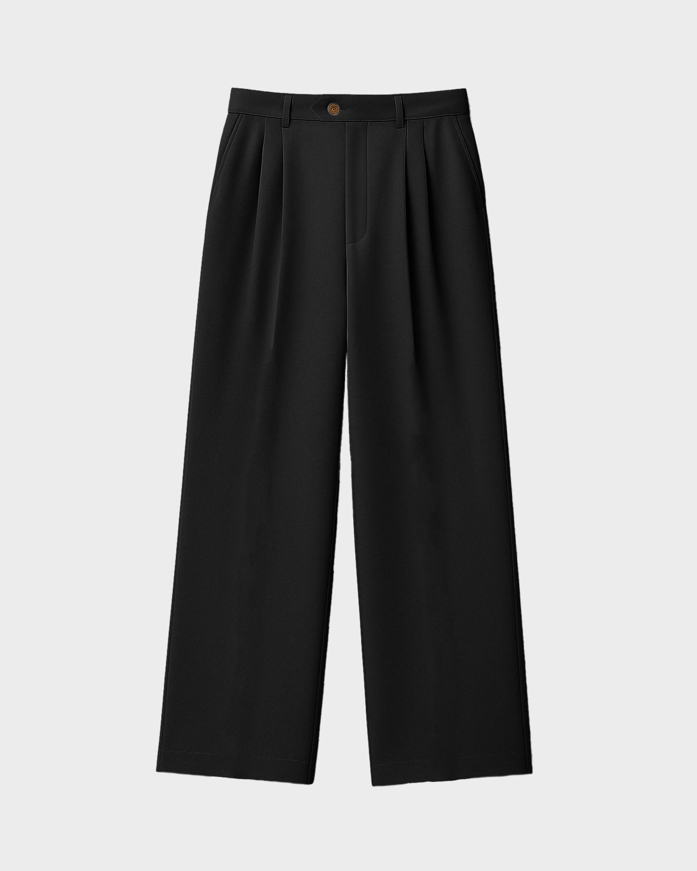 Heritage Pleated Pants | Black