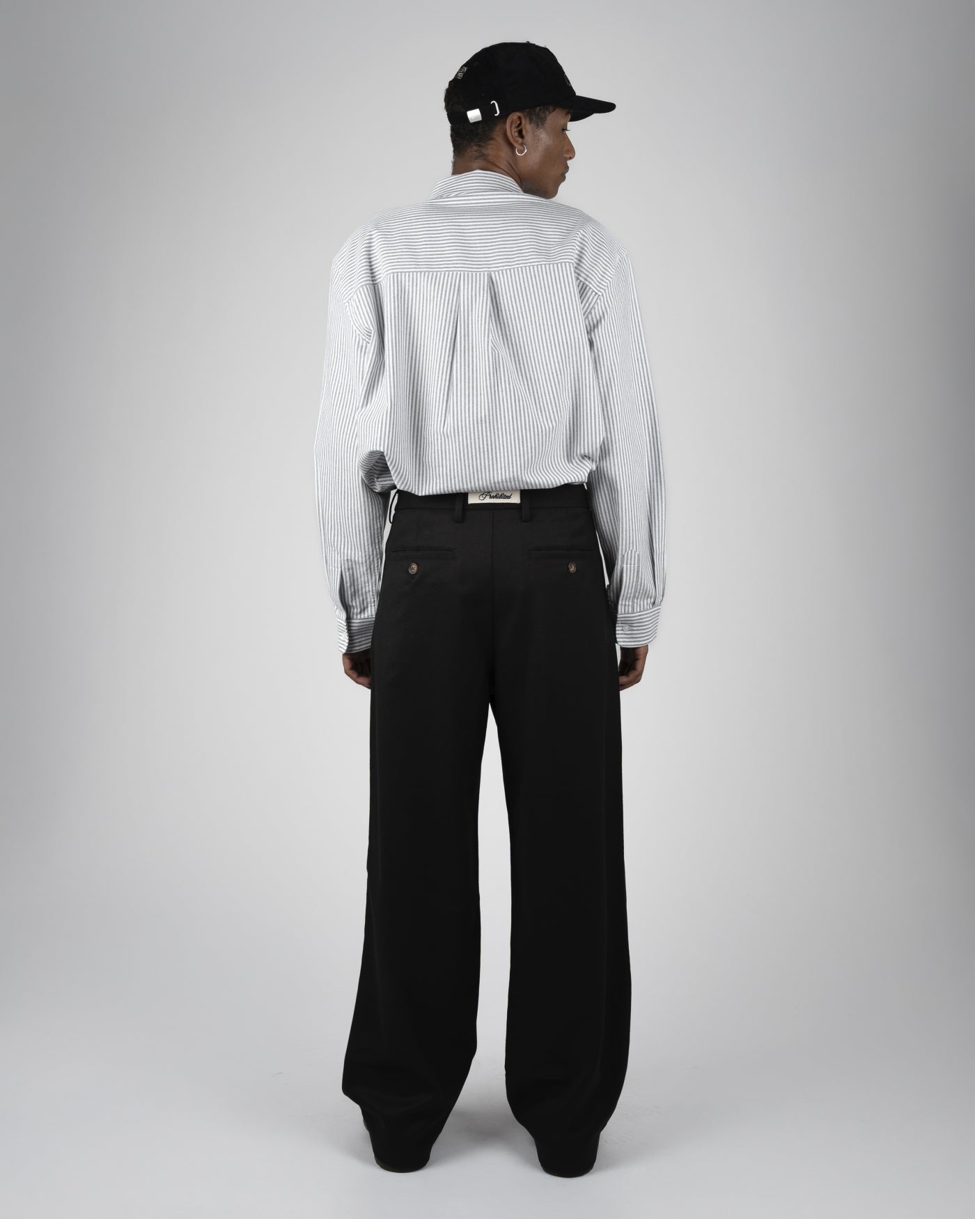 Heritage Pleated Pants | Black