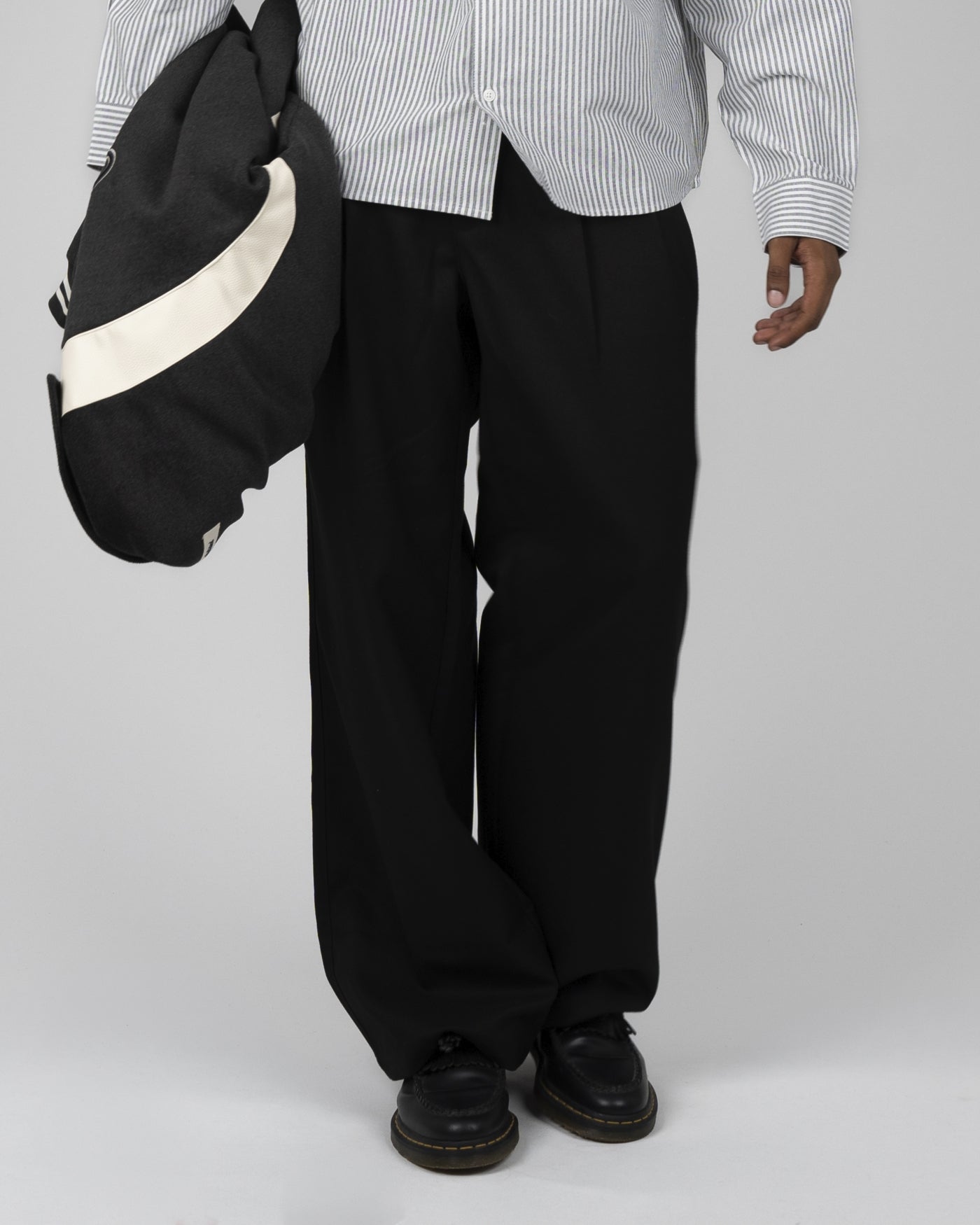Heritage Pleated Pants | Black
