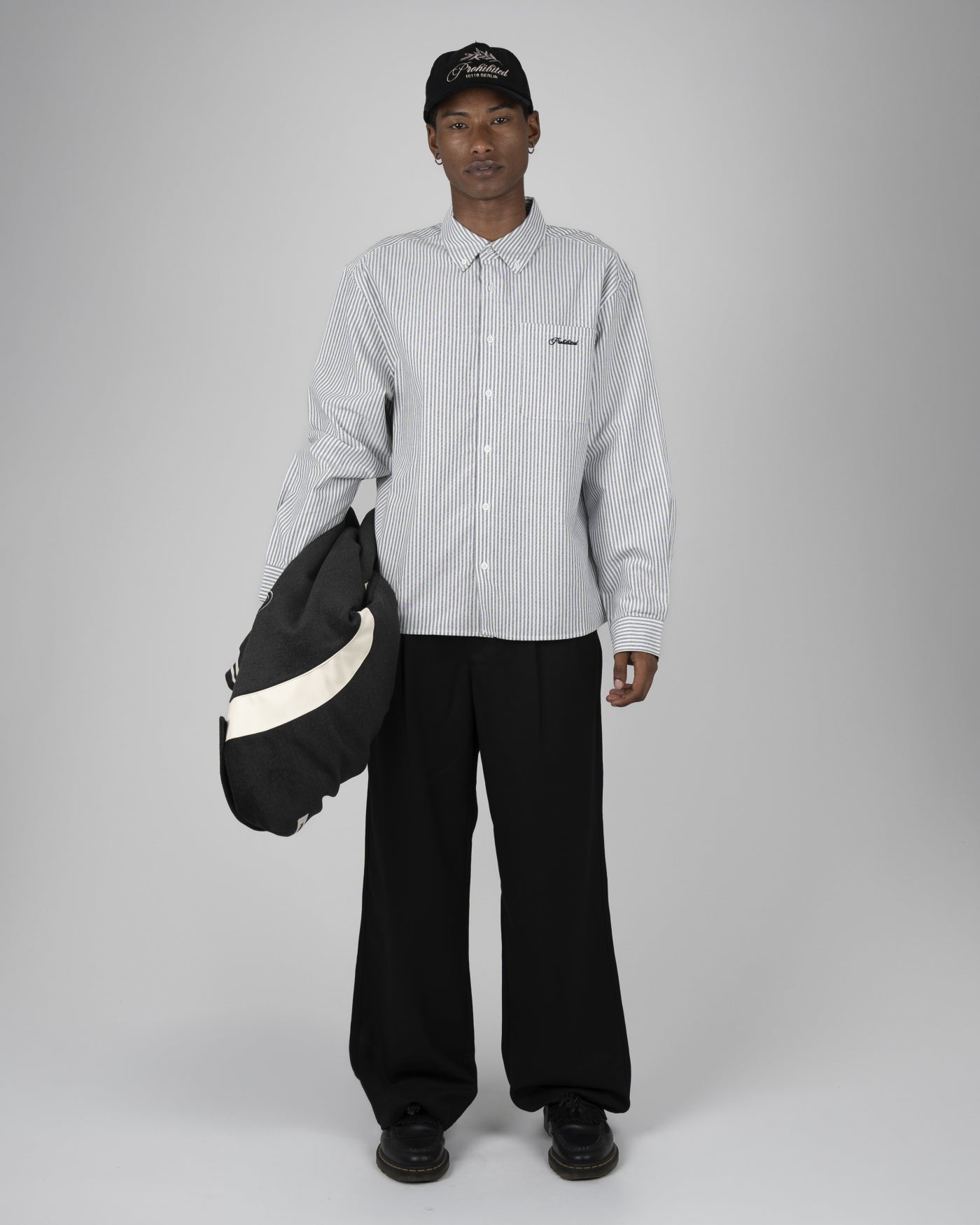 Heritage Pleated Pants | Black
