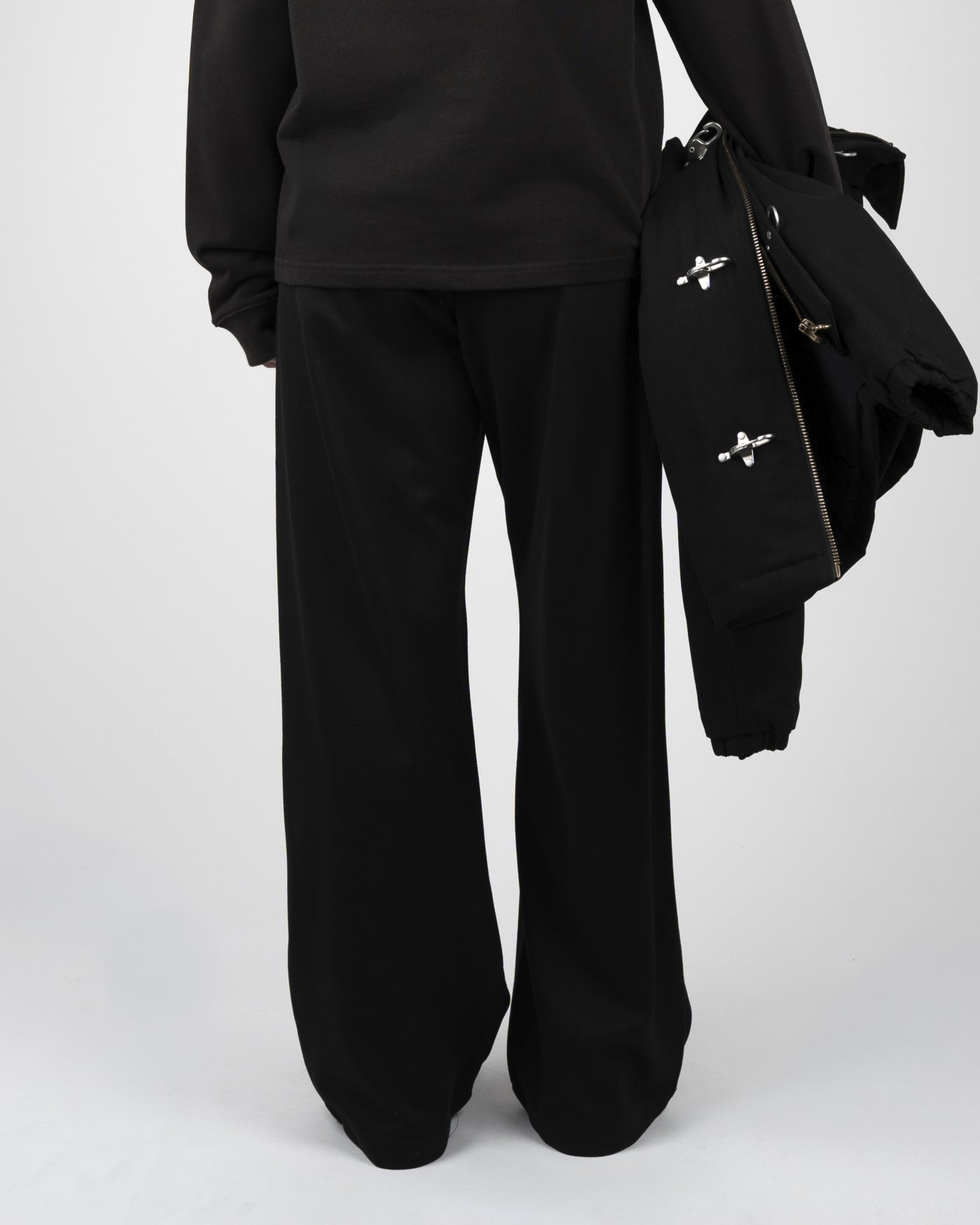 Heritage Pleated Pants | Black