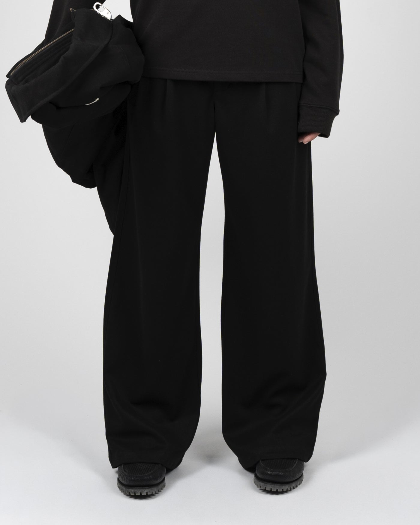 Heritage Pleated Pants | Black