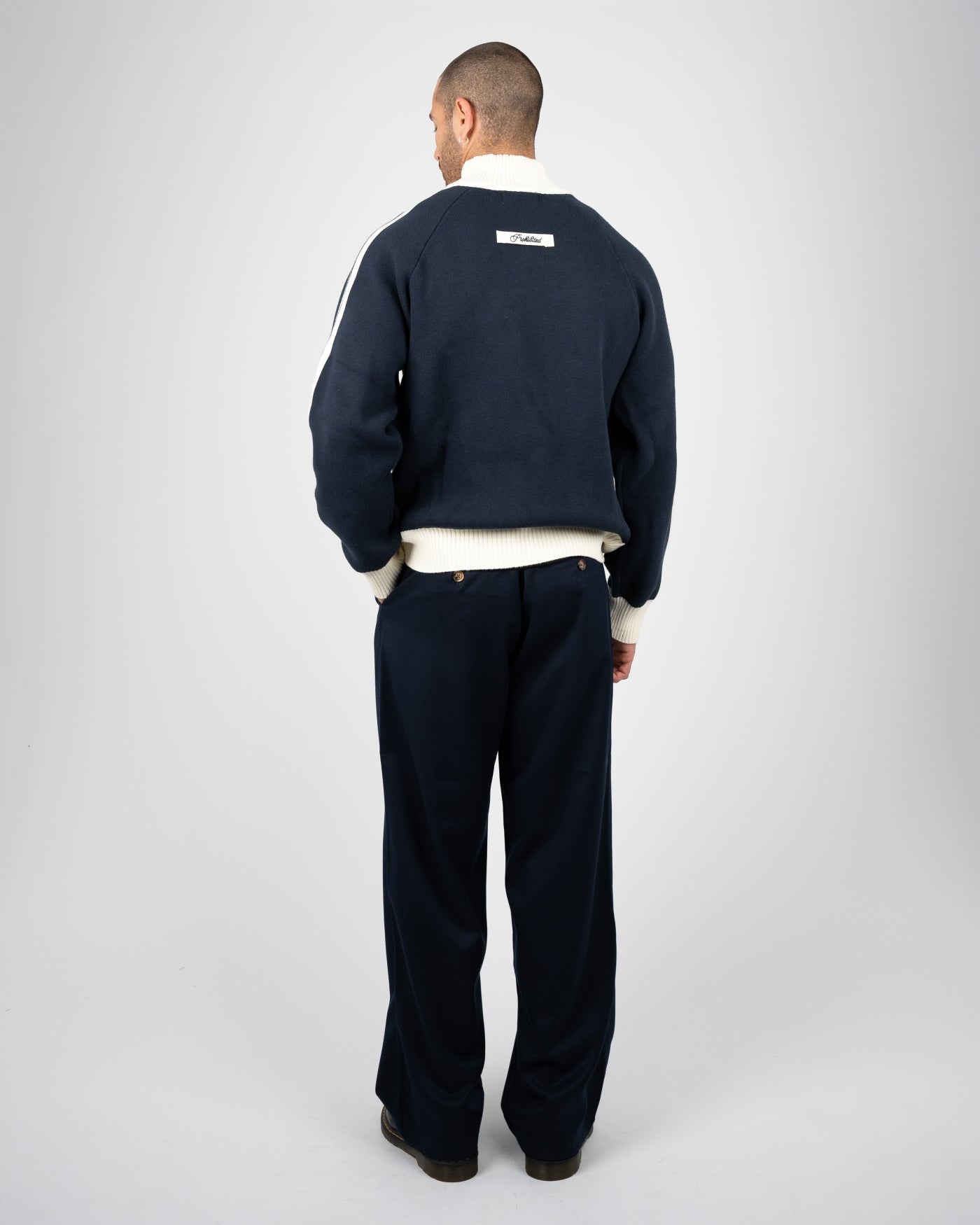 Heritage Pleated Pants | Navy