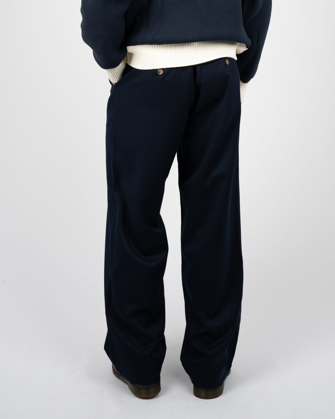 Heritage Pleated Pants | Navy