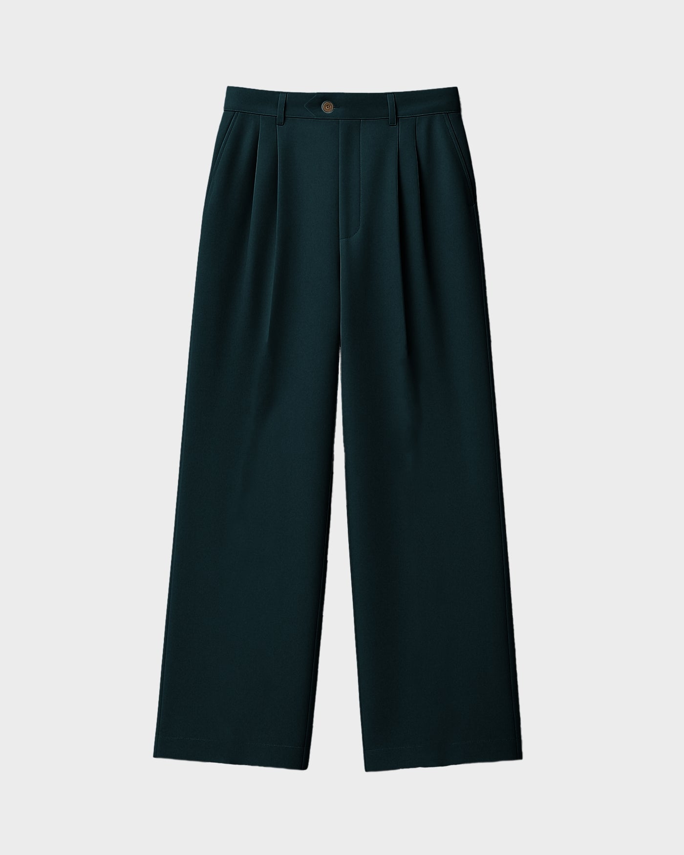 Heritage Pleated Pants | Deep Green