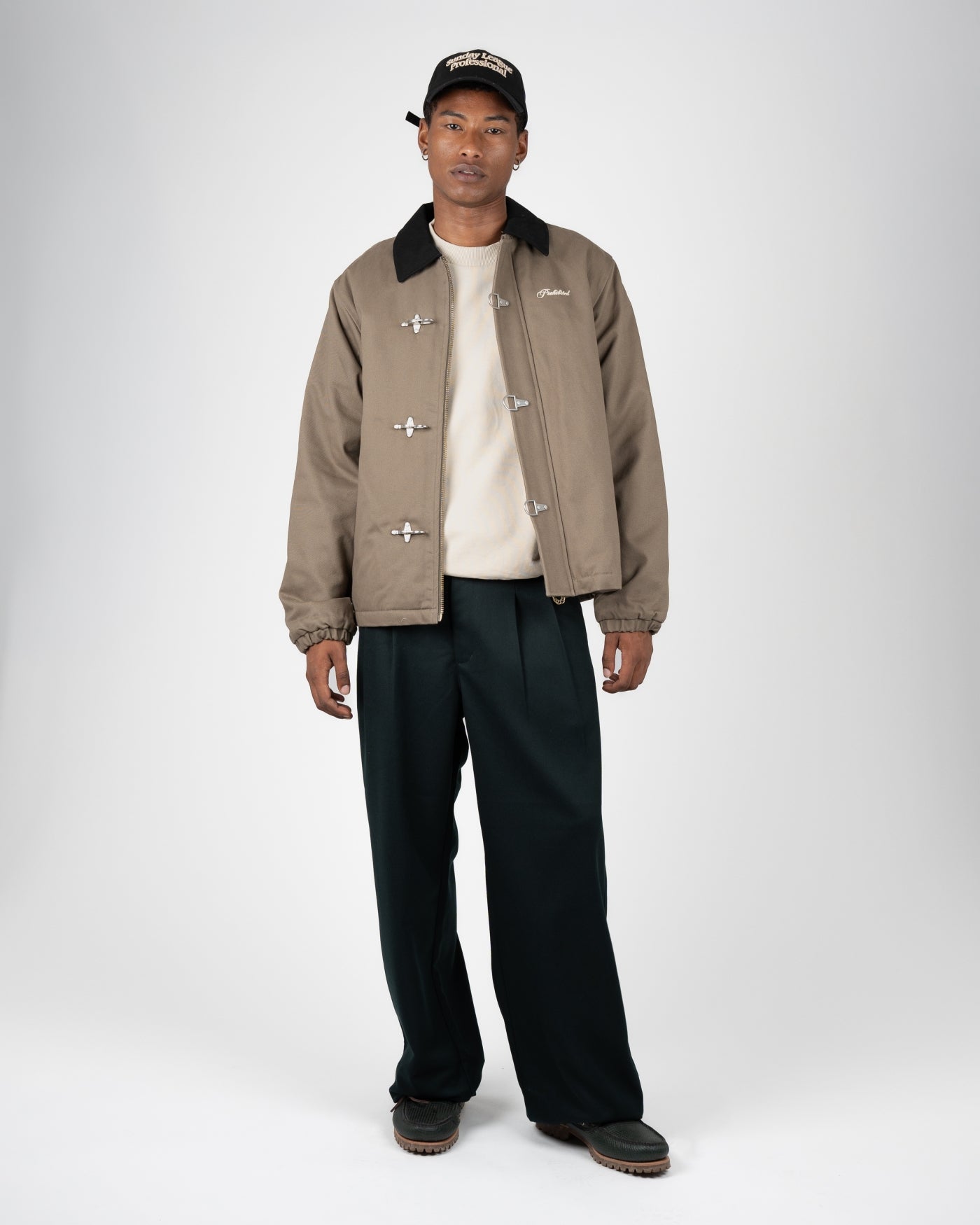 Heritage Pleated Pants | Deep Green