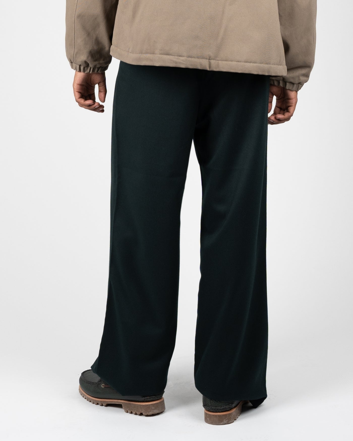 Heritage Pleated Pants | Deep Green
