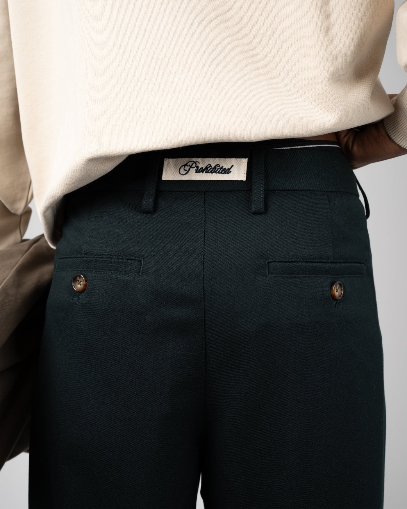 Heritage Pleated Pants | Deep Green