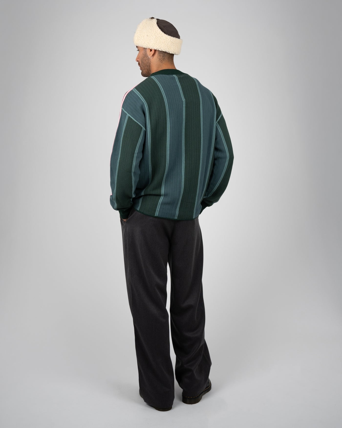 Heritage Pleated Pants | Dark Grey