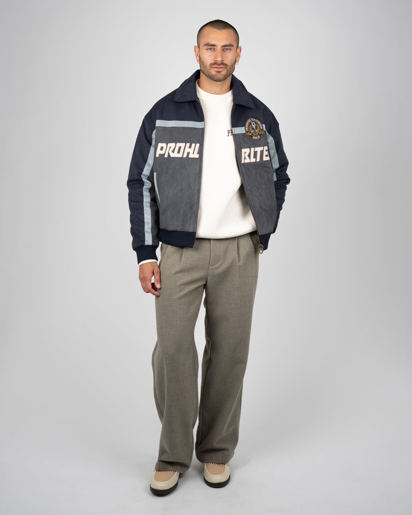 Old Era Suede Jacket | Blue