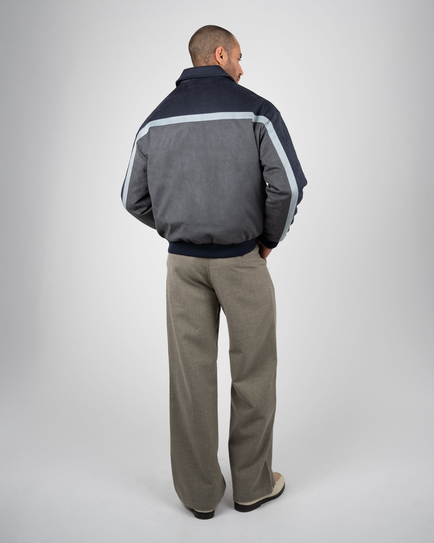 Old Era Suede Jacket | Blue