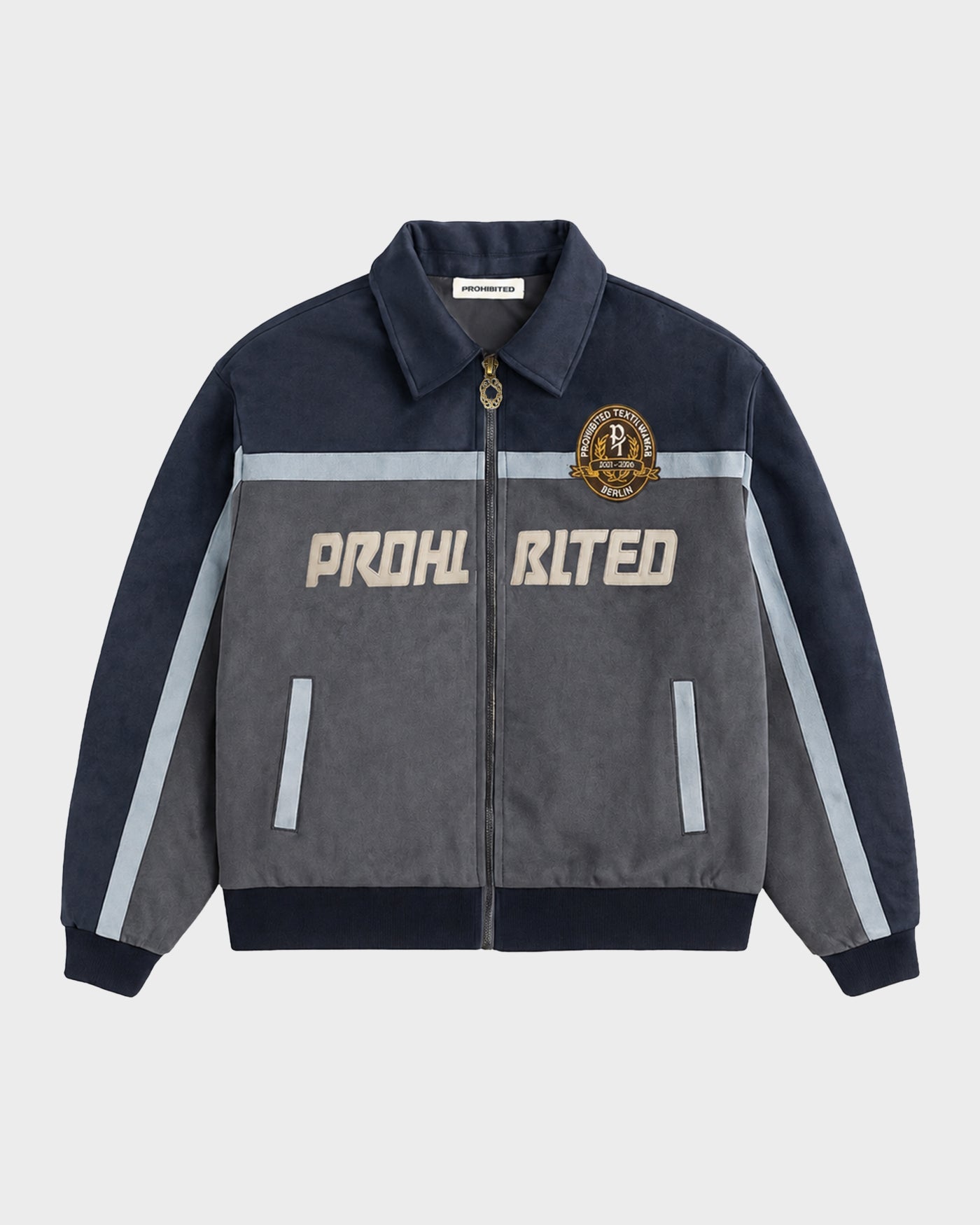 Old Era Suede Jacket | Blue
