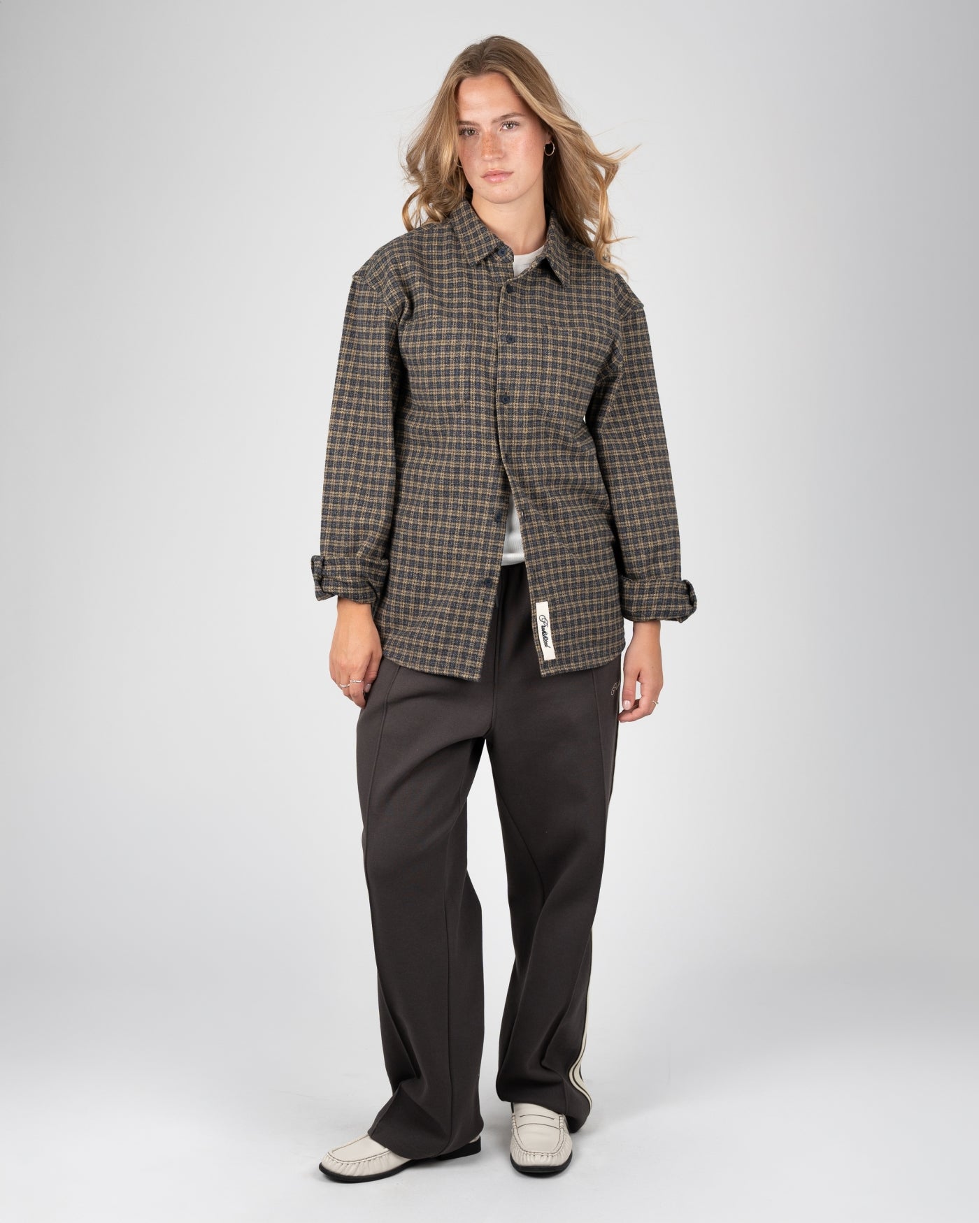Checkered Flannel Shirt | Yellow