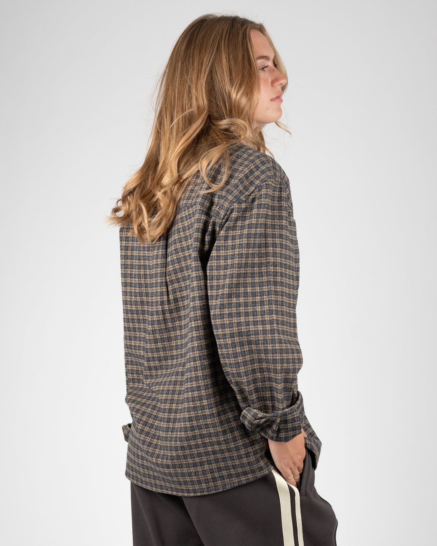 Checkered Flannel Shirt | Yellow