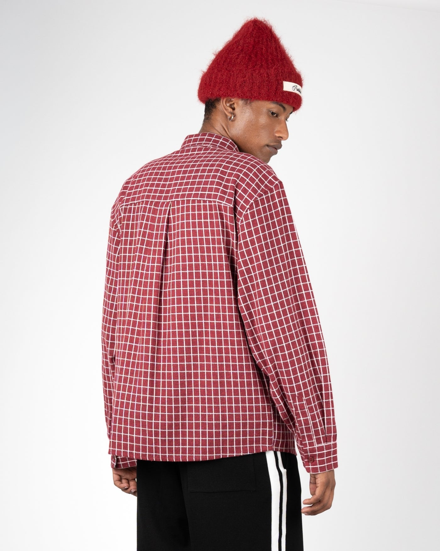 Seasoned Flannel Shirt | Bordeaux