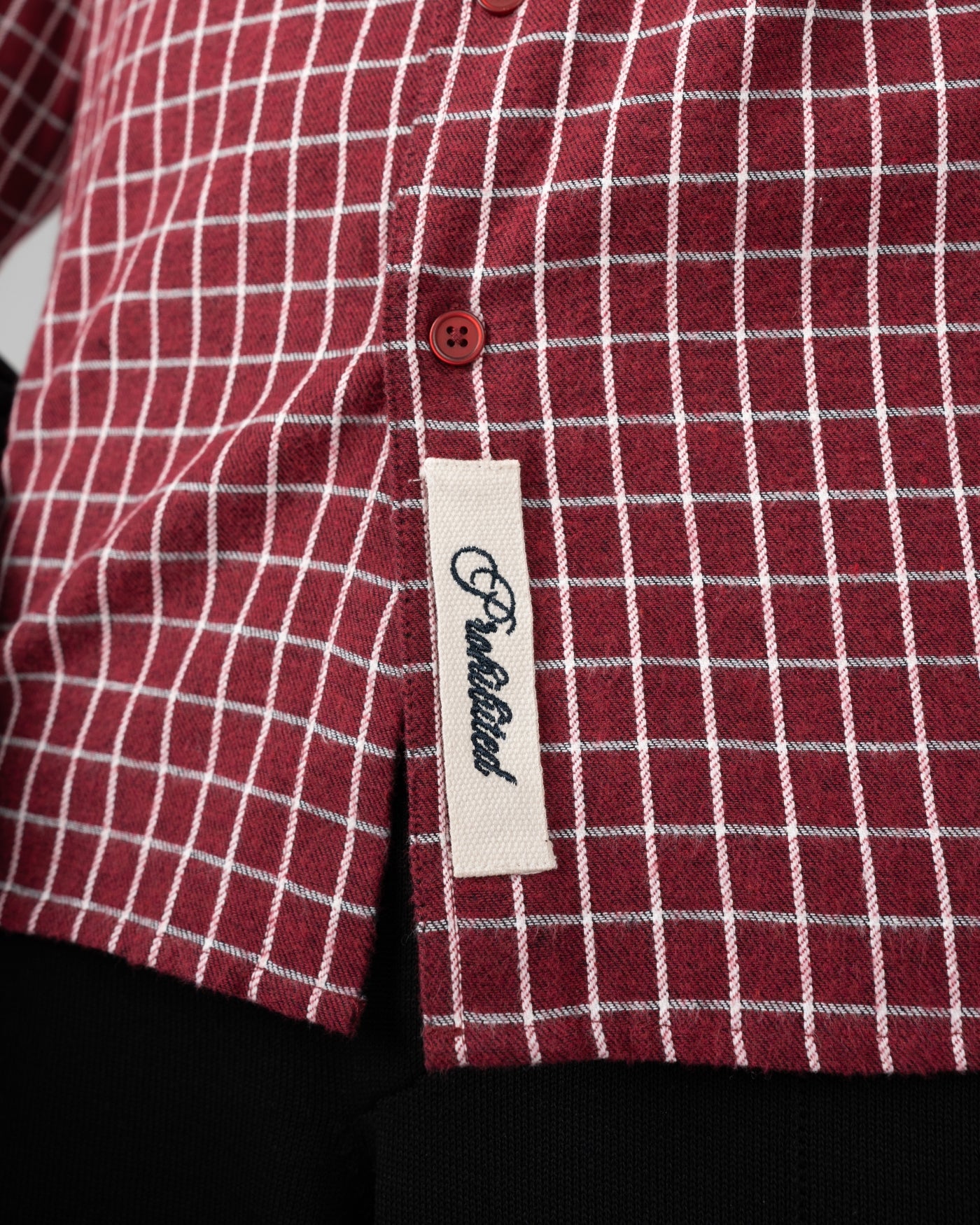 Seasoned Flannel Shirt | Bordeaux