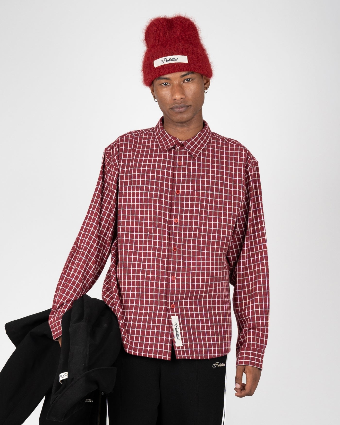 Seasoned Flannel Shirt | Bordeaux