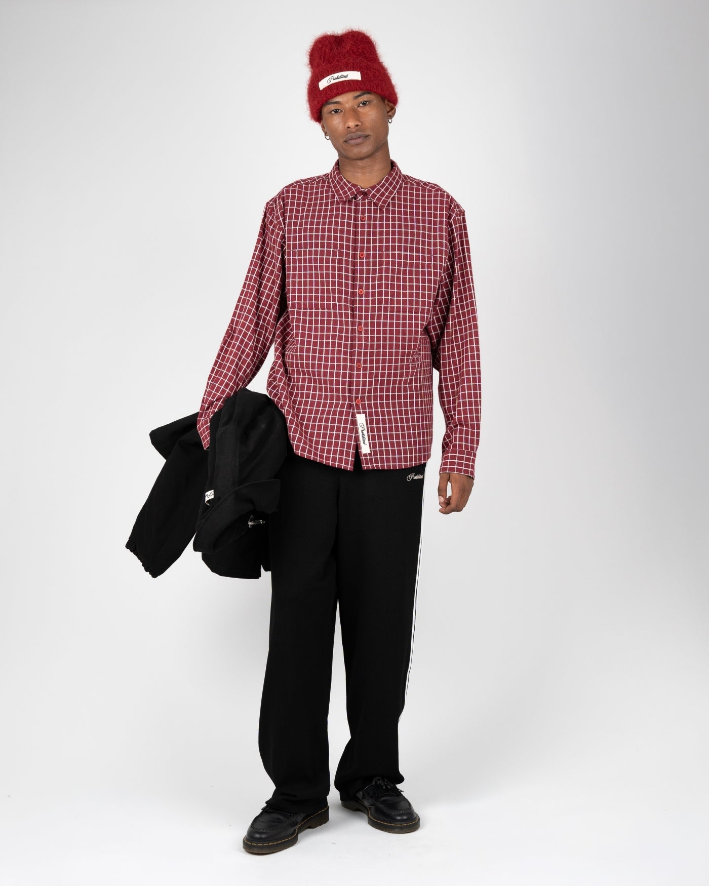 Seasoned Flannel Shirt | Bordeaux