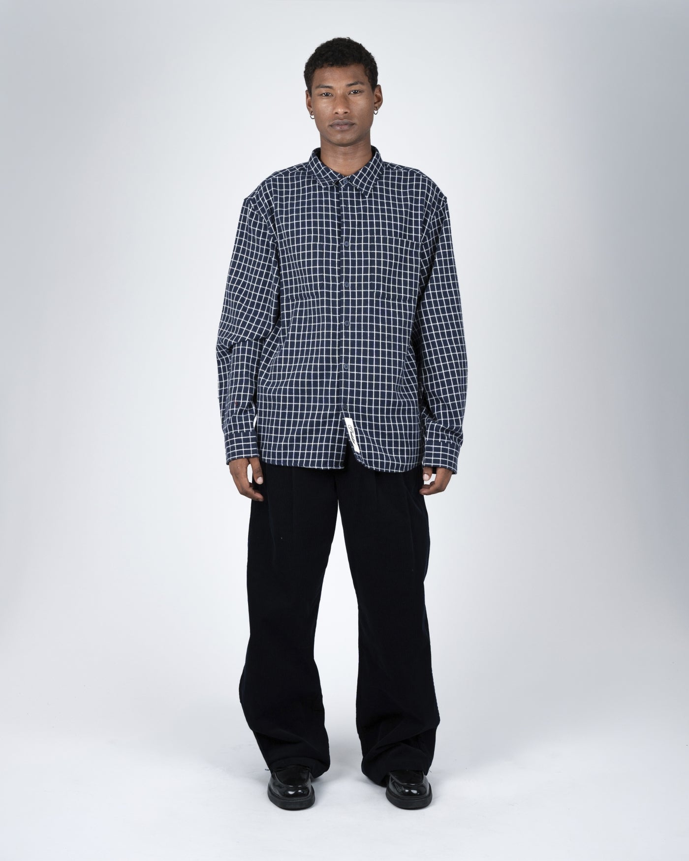Seasoned Flannel Shirt | Dark Blue