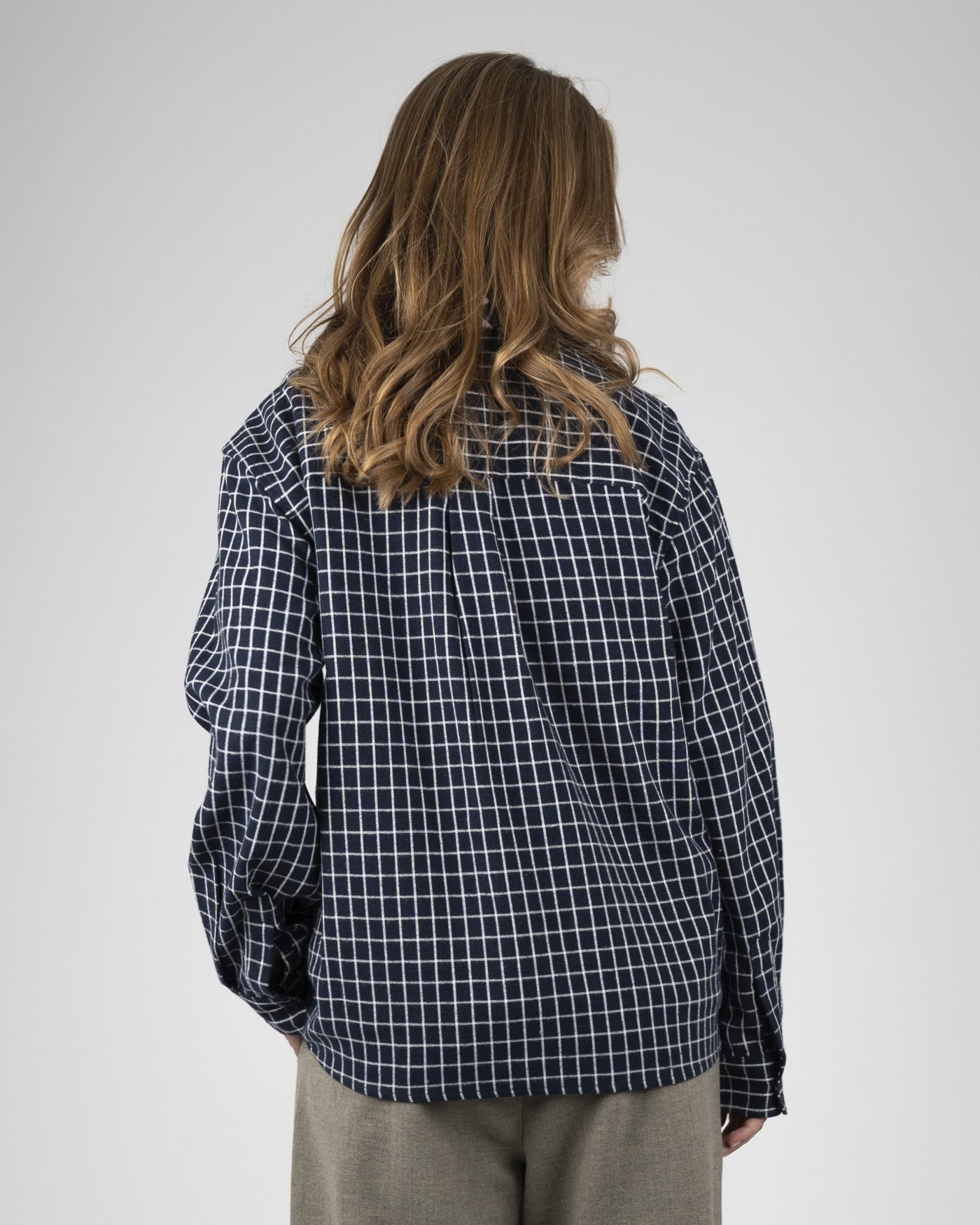 Seasoned Flannel Shirt | Dark Blue