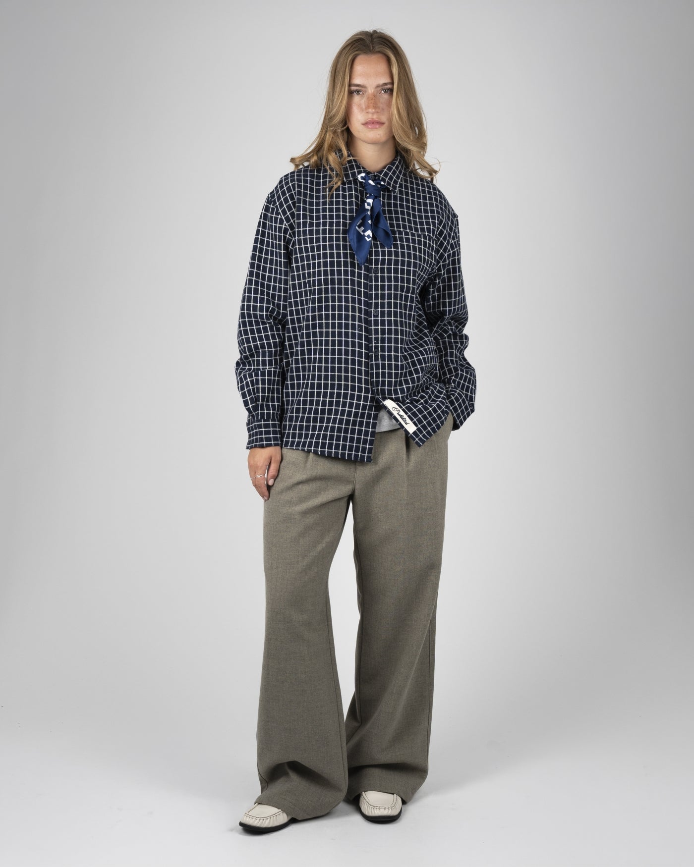 Seasoned Flannel Shirt | Dark Blue