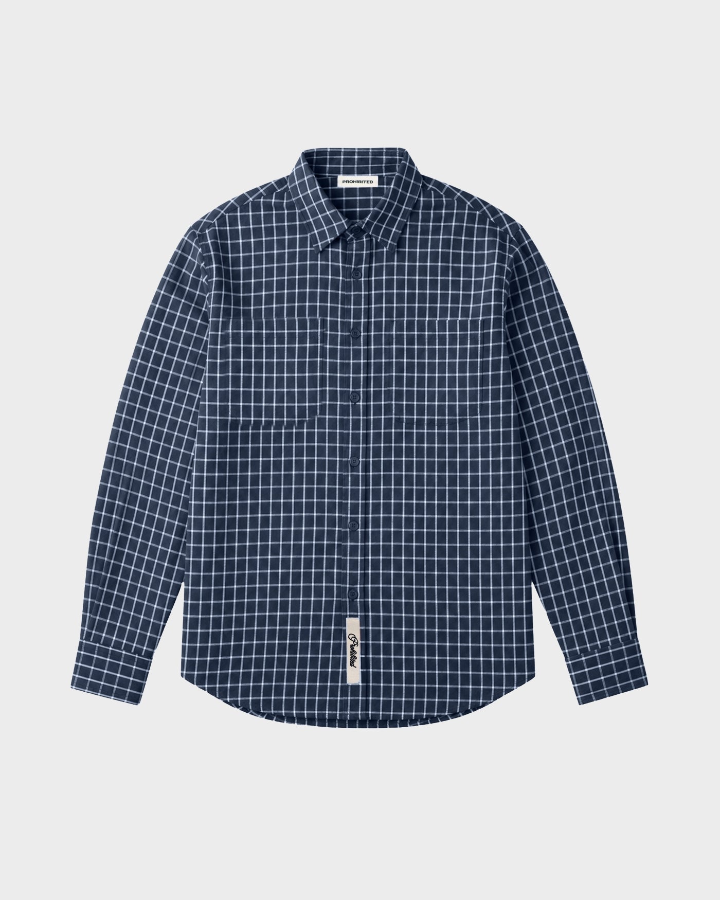 Seasoned Flannel Shirt | Dark Blue