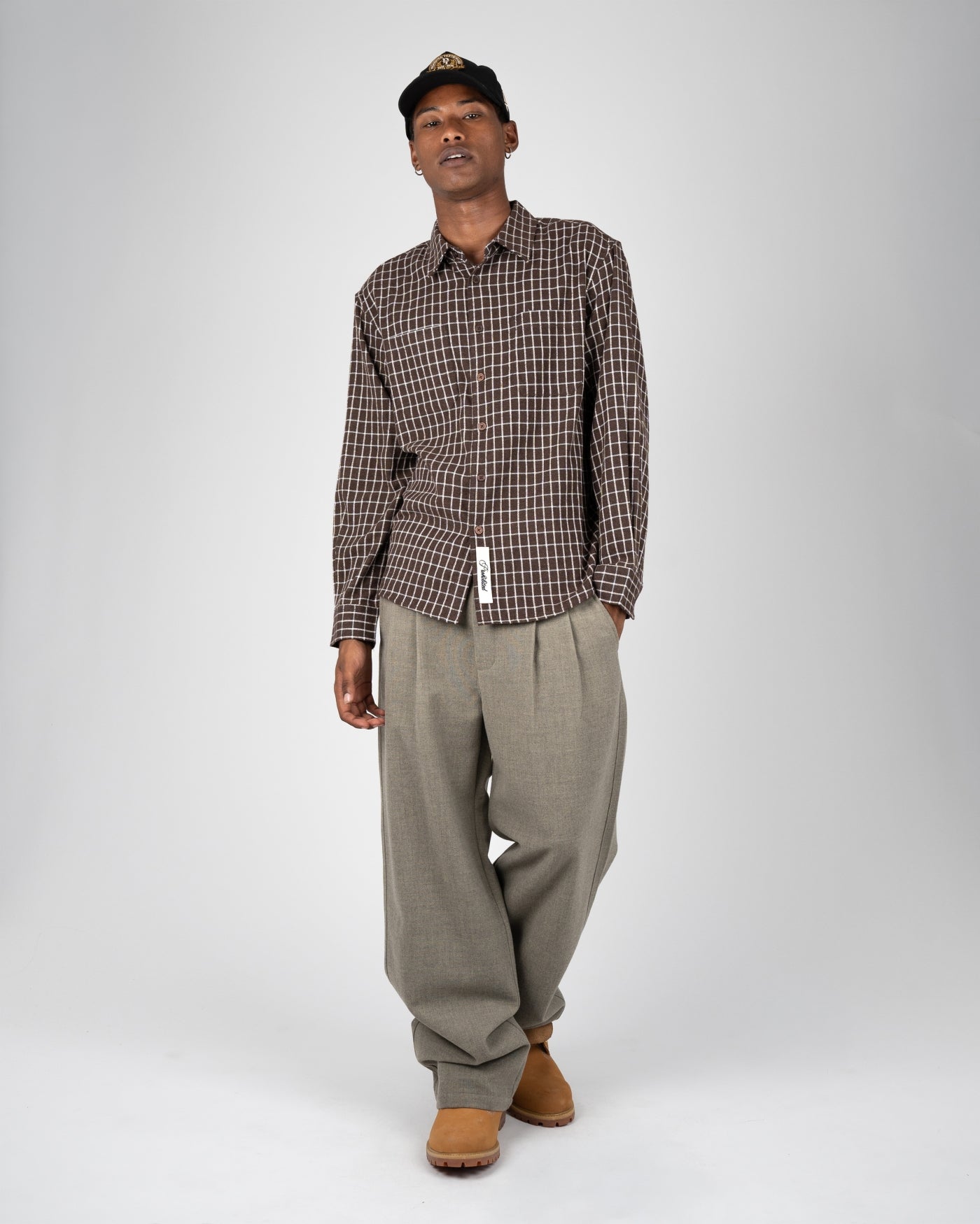 Seasoned Flannel Shirt | Brown