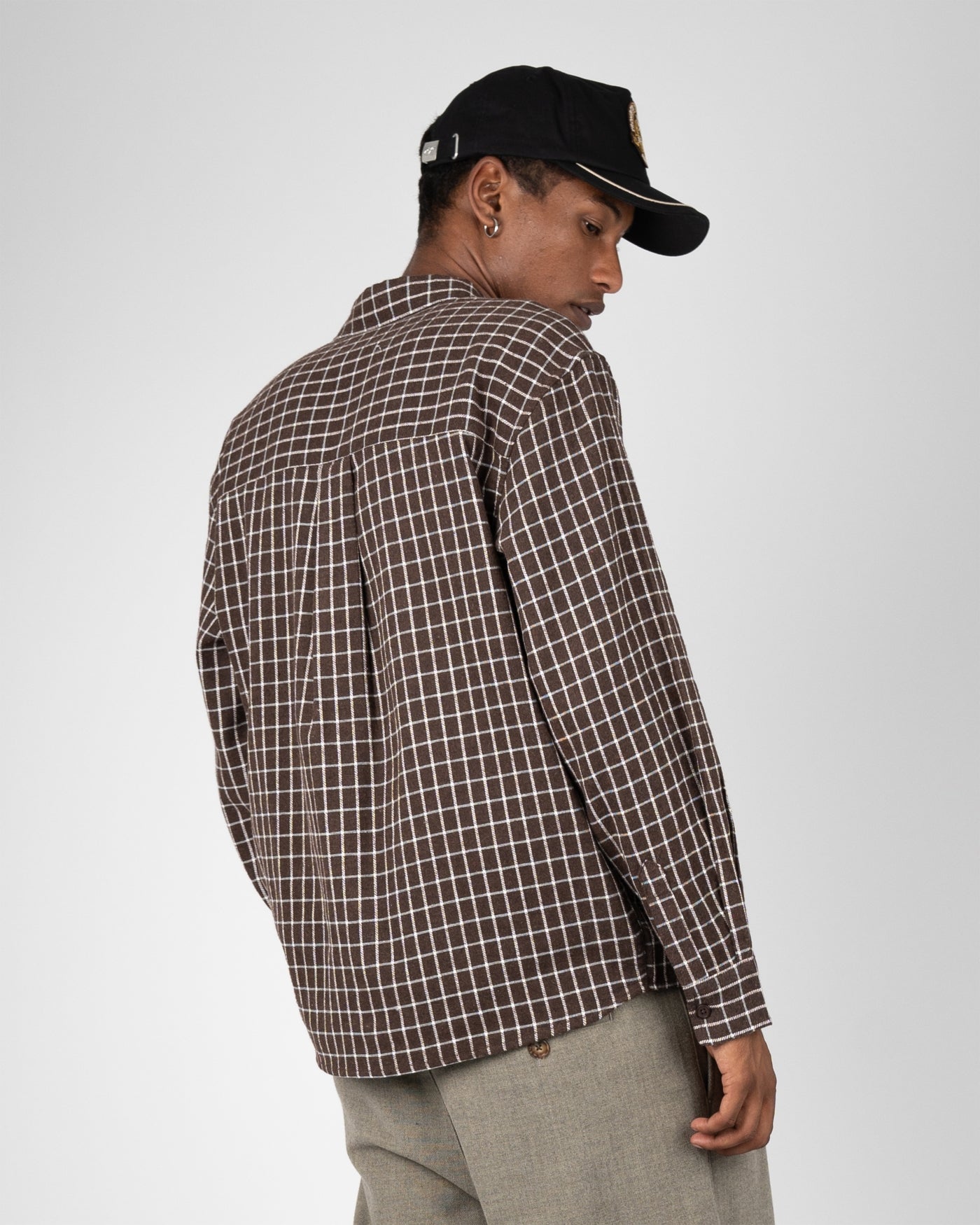 Seasoned Flannel Shirt | Brown