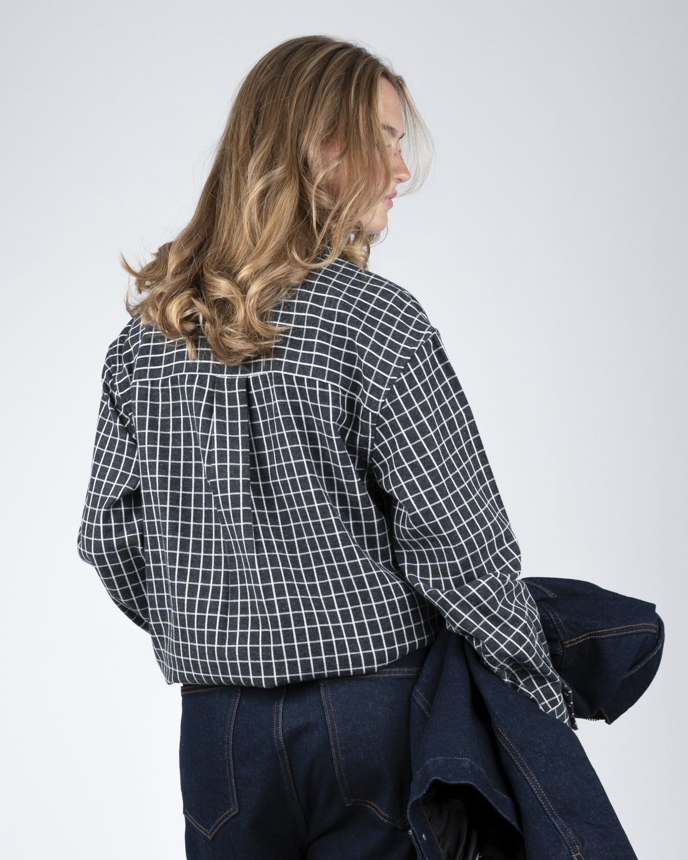 Seasoned Flannel Shirt | Dark Grey