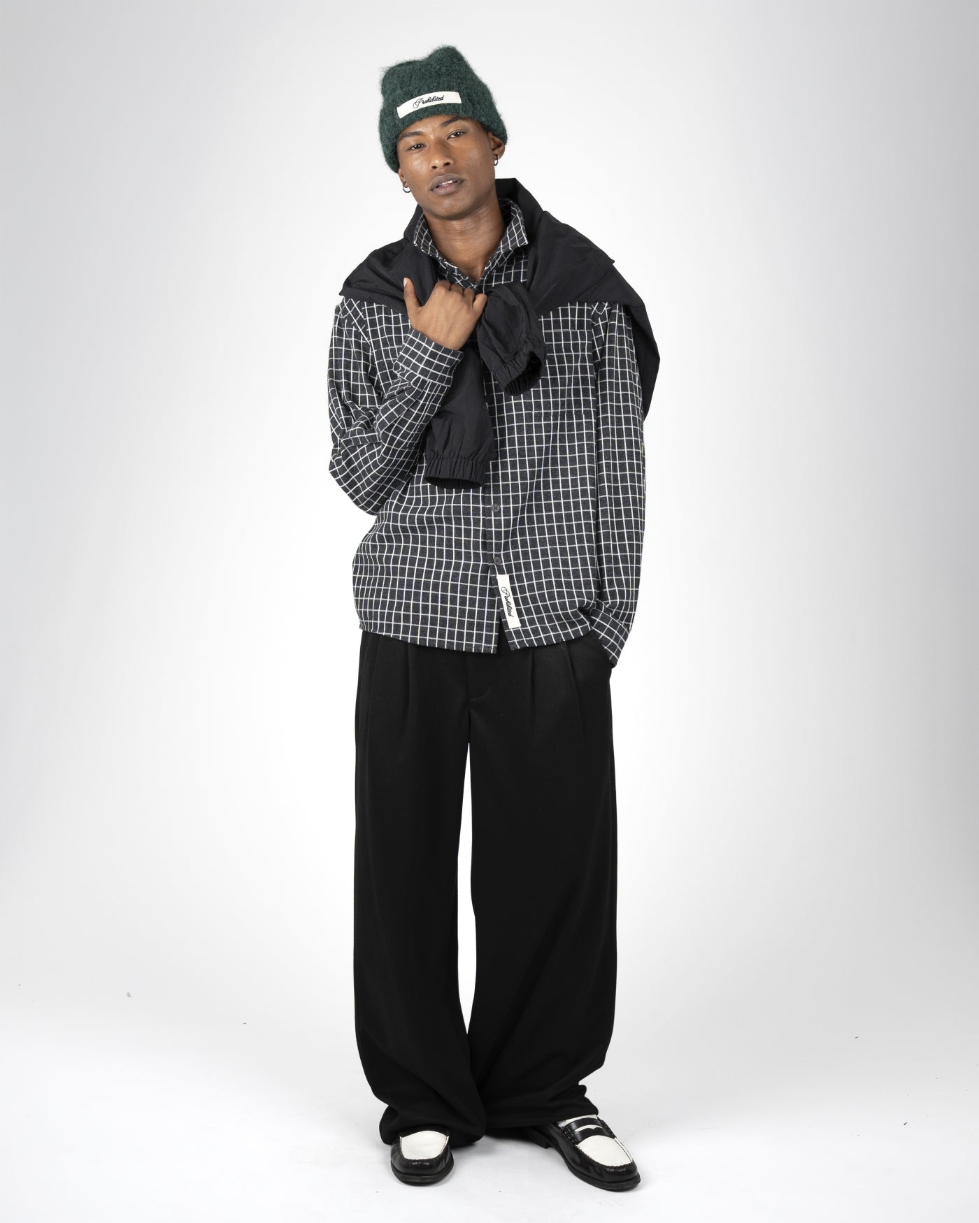Seasoned Flannel Shirt | Dark Grey