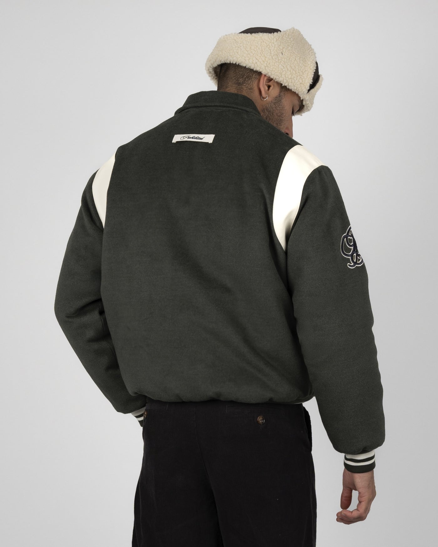 Field College Jacket | Dusty Green