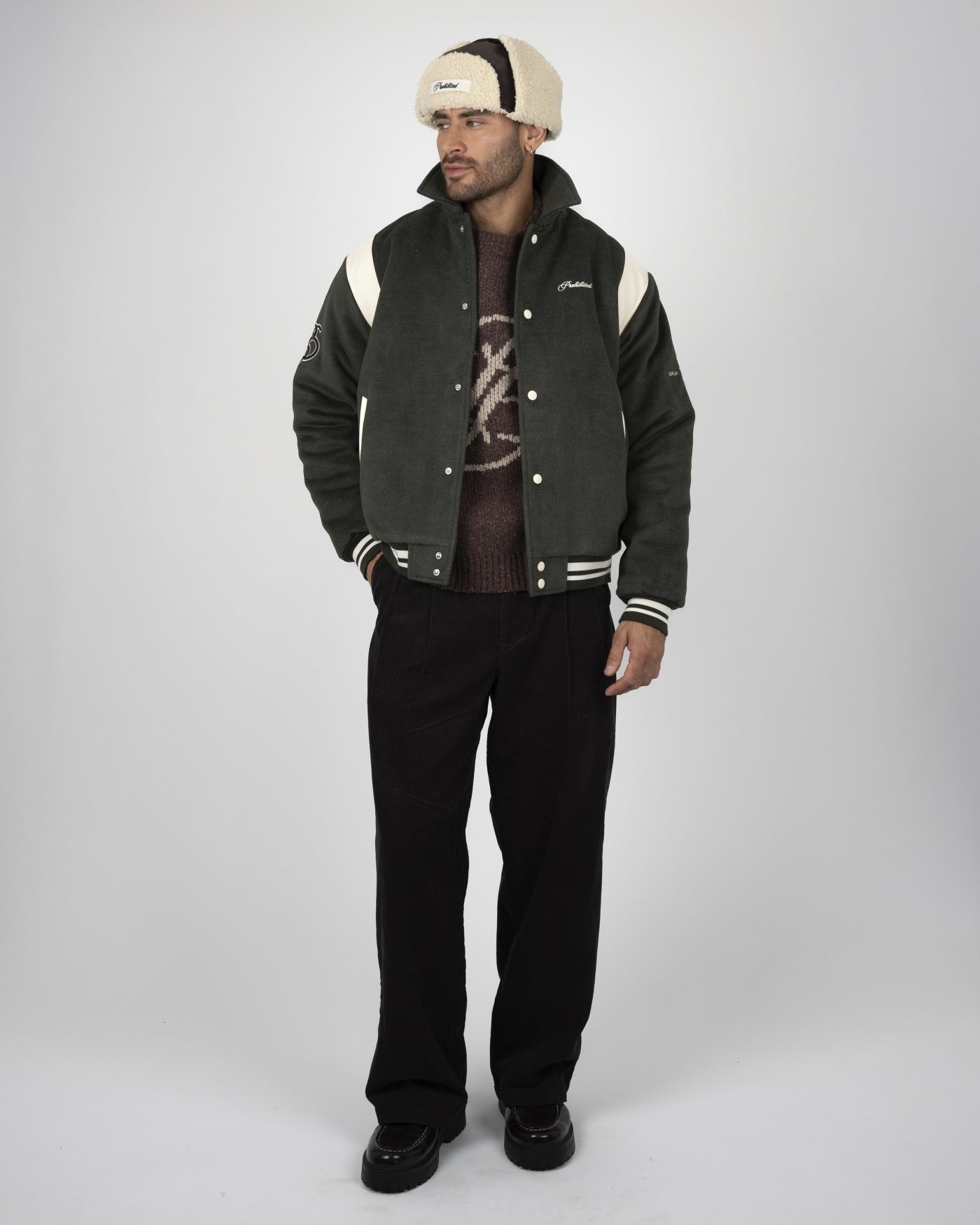 Field College Jacket | Dusty Green