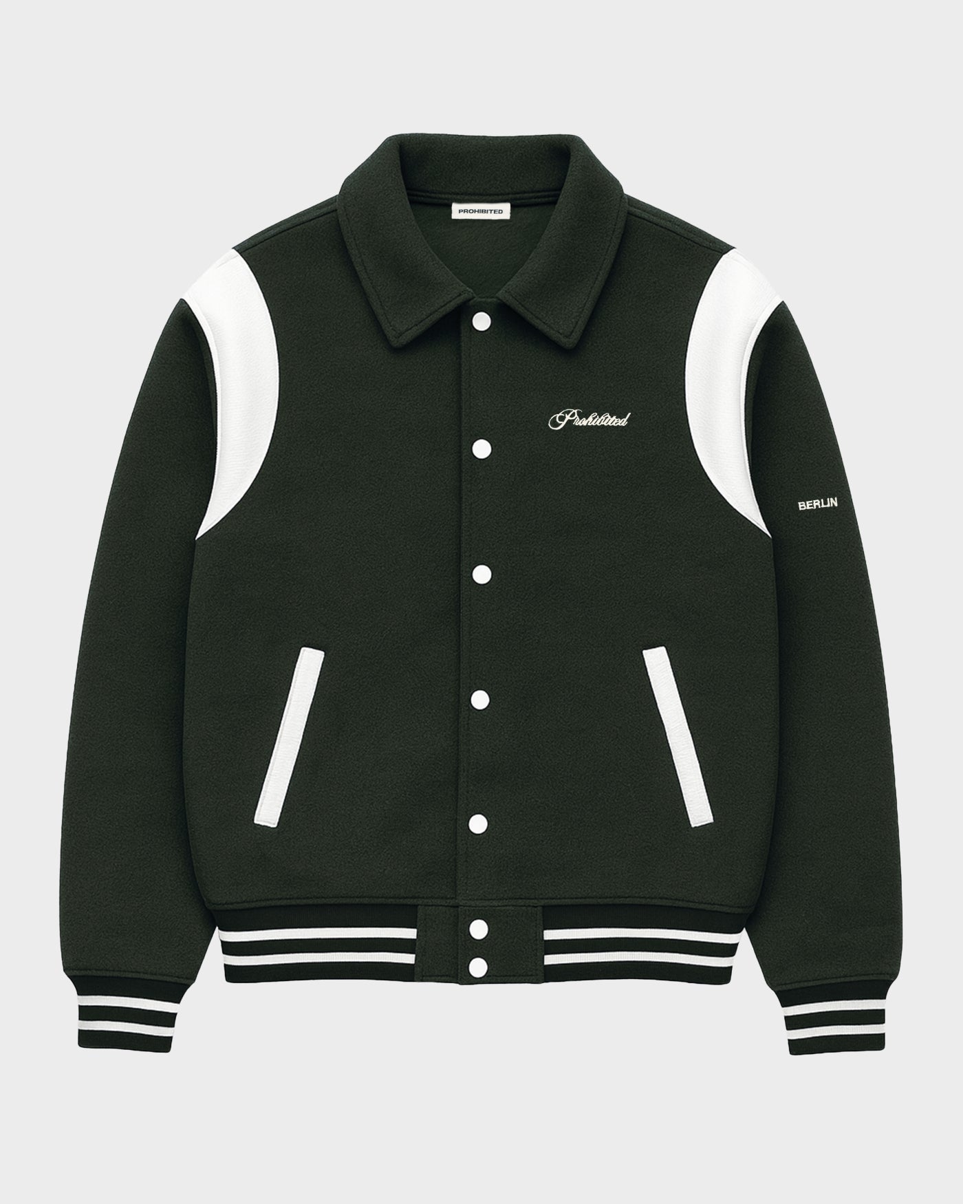 Field College Jacket | Dusty Green