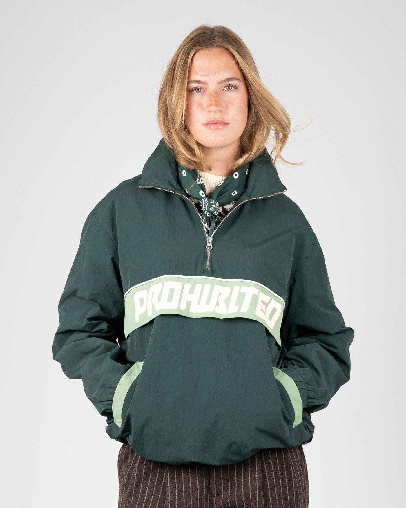 Scholar Windbreaker | Bottle Green
