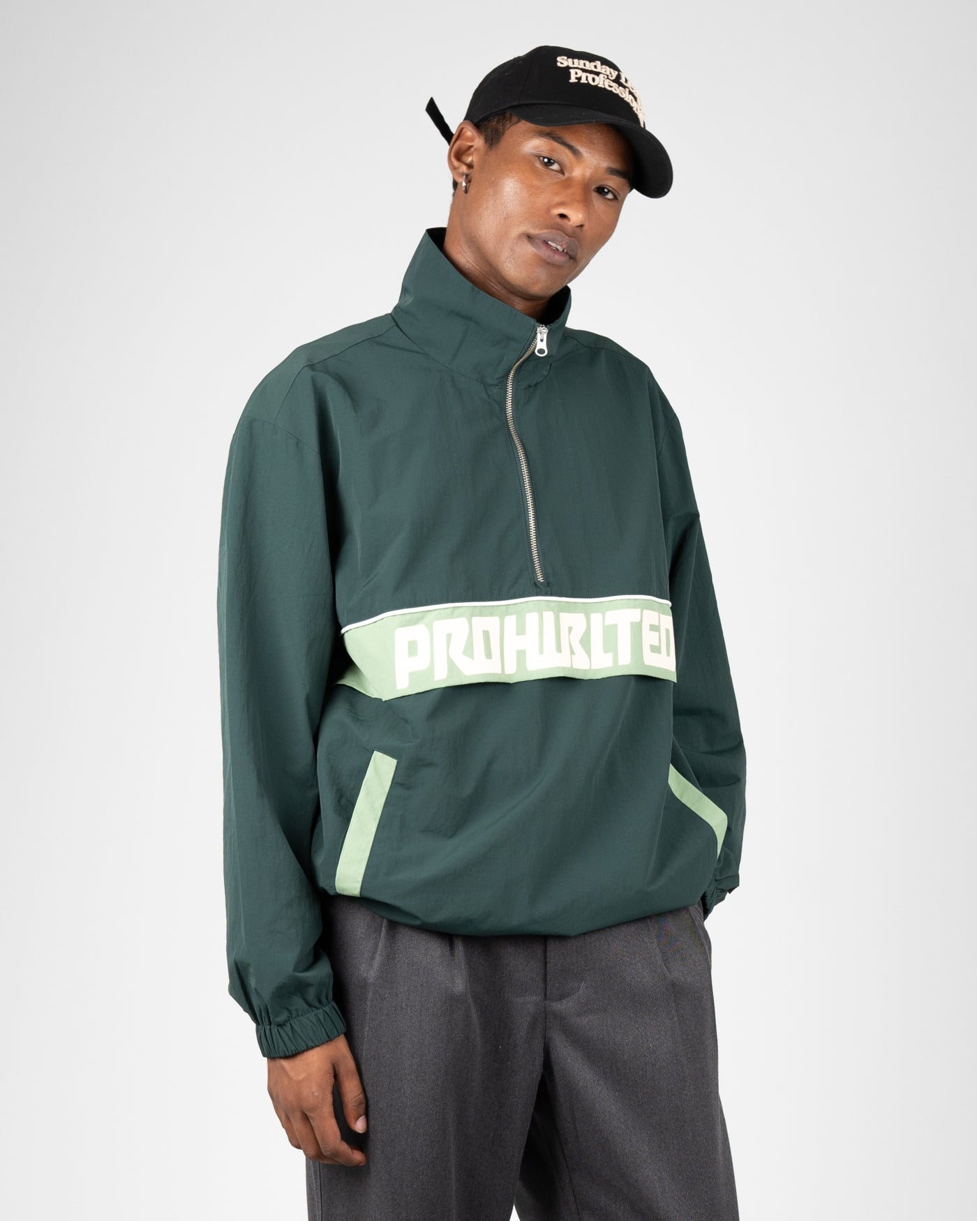 Scholar Windbreaker | Bottle Green
