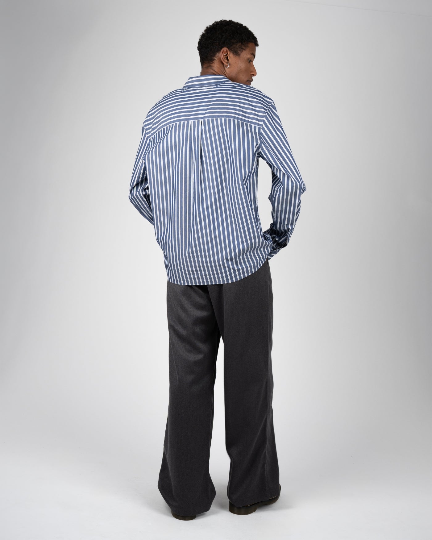Reverse Dress Shirt | Marine Blue