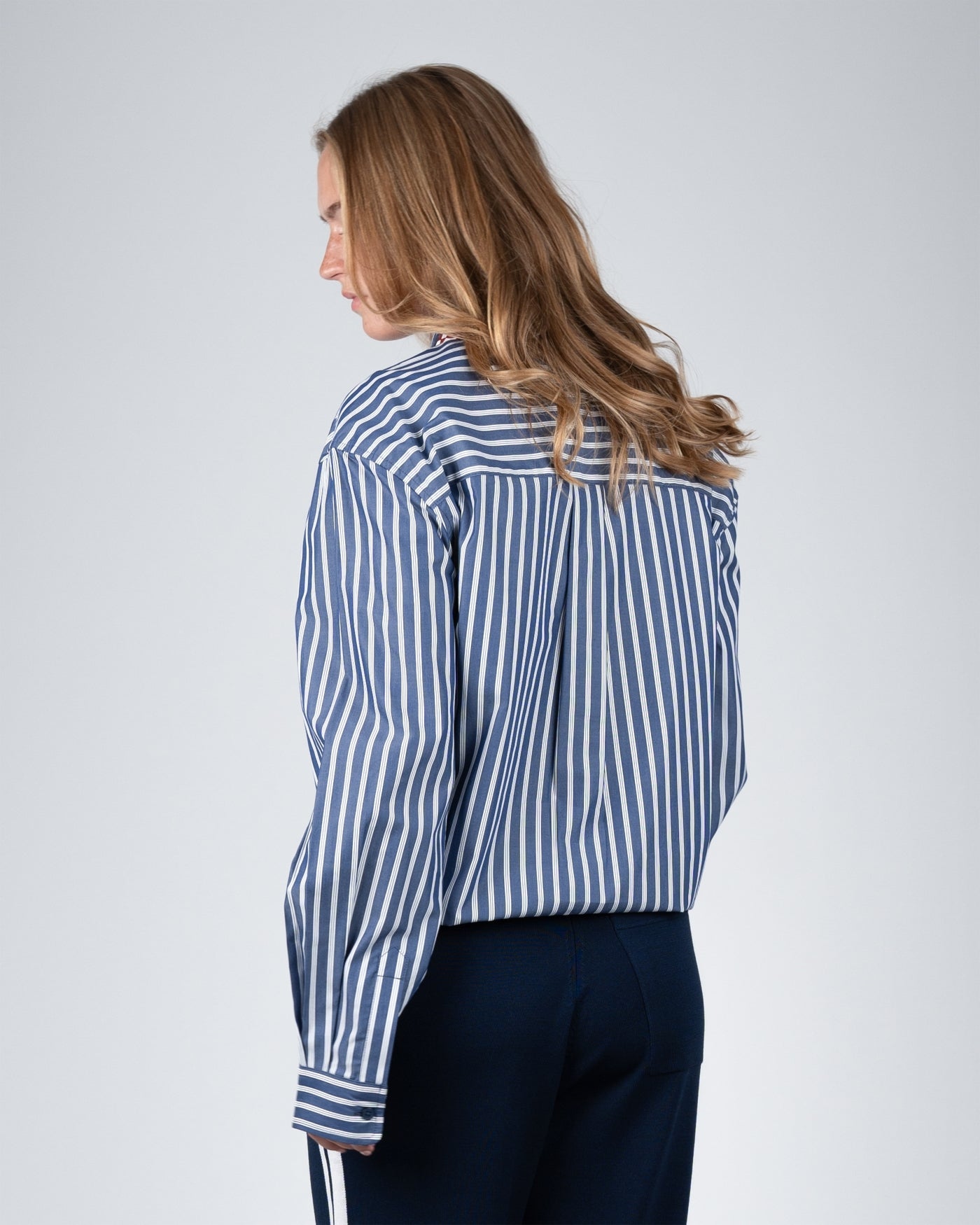Reverse Dress Shirt | Marine Blue